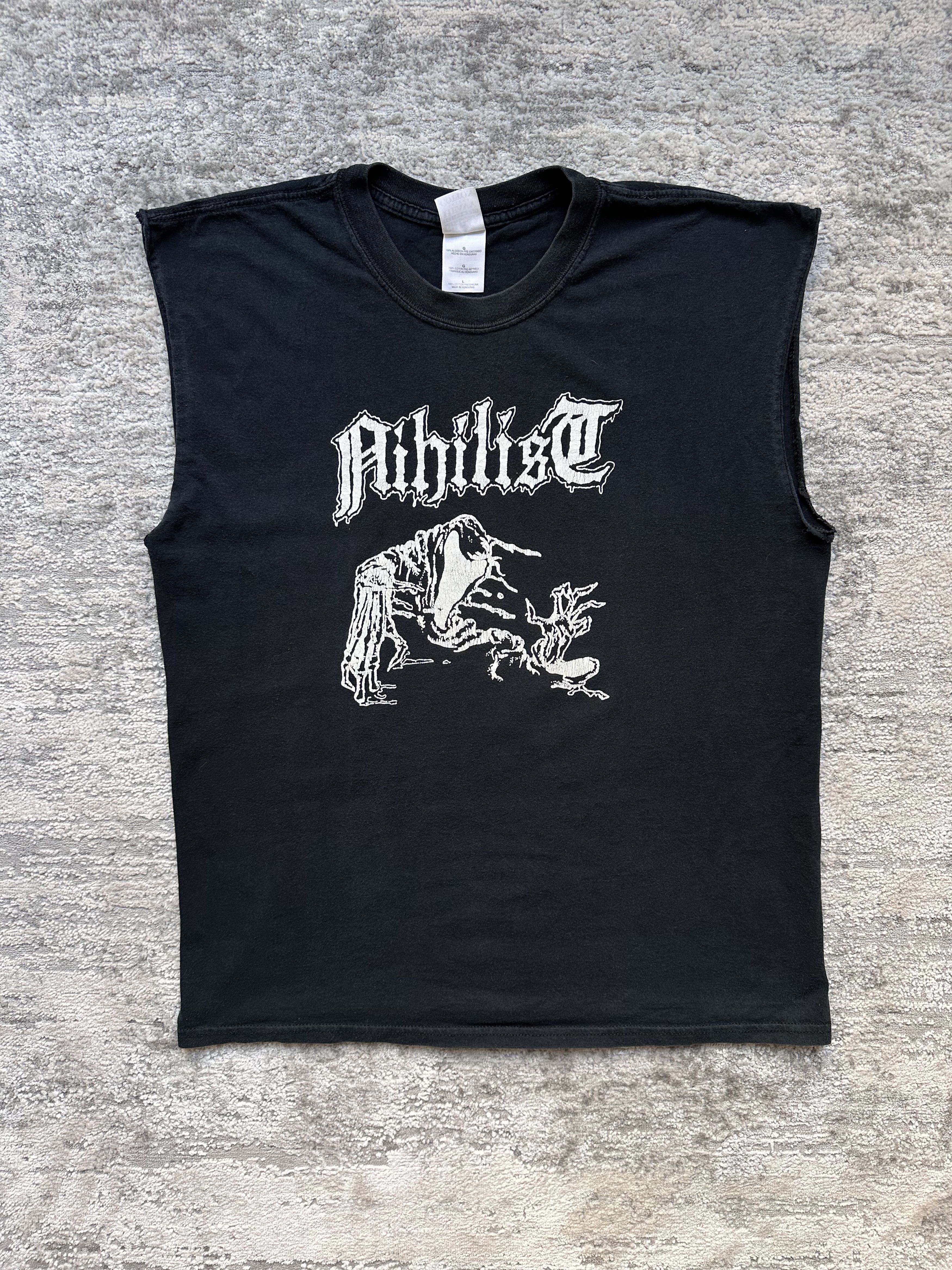 Band Tees Nihilist vintage sleeveless t shirt Size US L / EU 52-54 / 3 - 1 Thumbnail