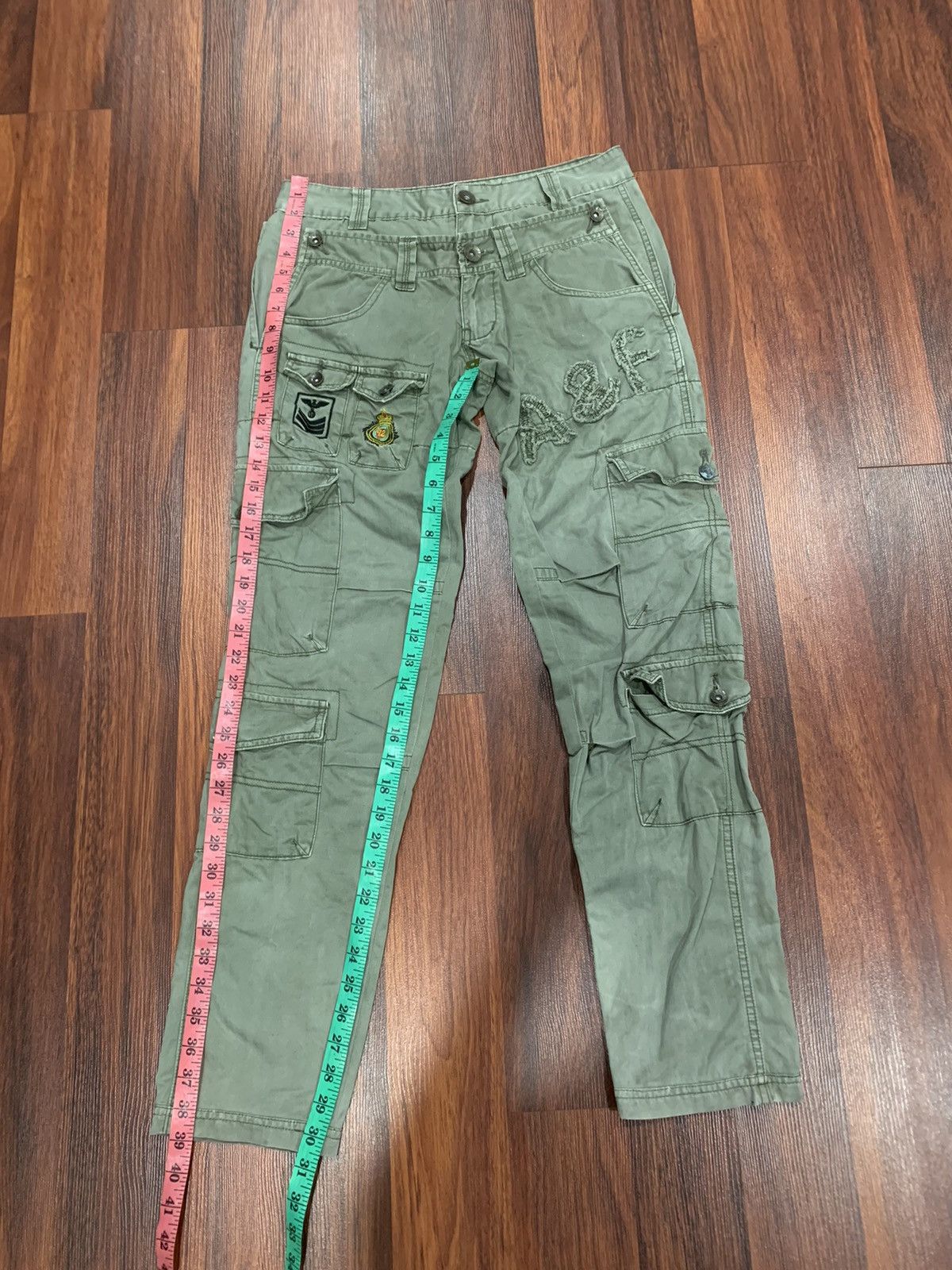 Japanese Brand Taker Jeans Cargo Pants Size US 31 - 8 Thumbnail
