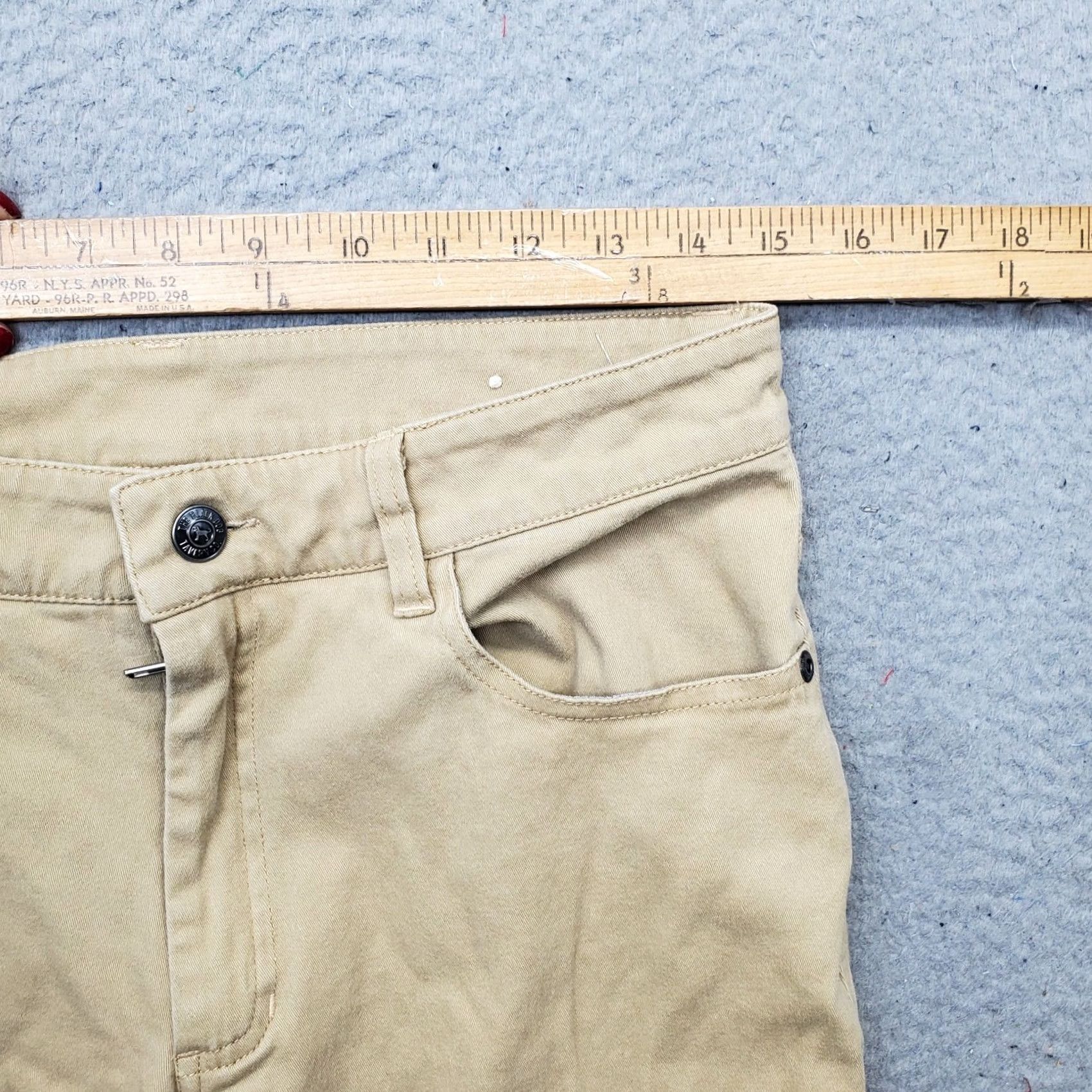 Denime The Black Dog Jeans Mens 30 Brown Denim Stretch Streetwear Straight Outdoor Jeans Mens 30 Brown Denim Stretch Outdoor The Black Dog Women? Size US 30 / EU 46 - 5 Thumbnail