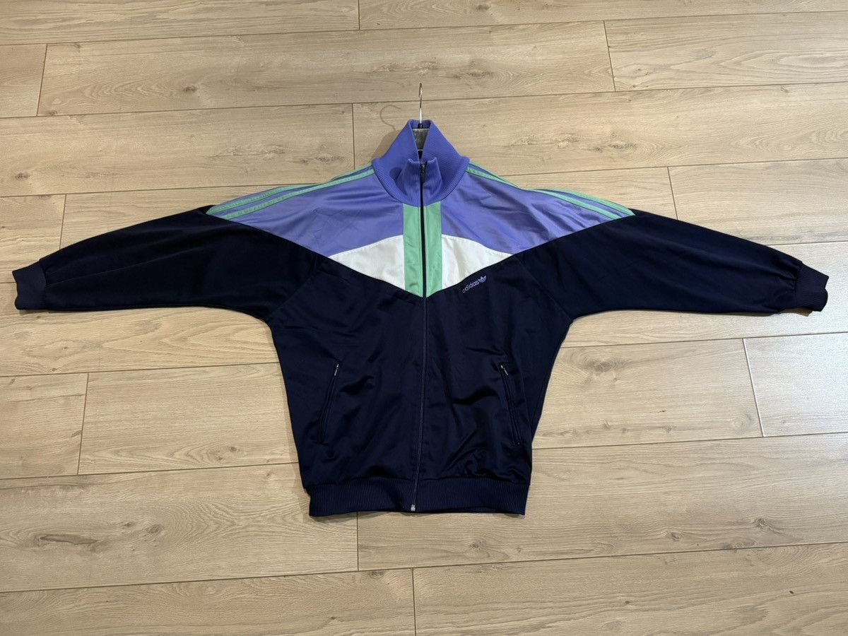 Adidas Vintage Adidas Tracksuit Top (1990’s) Size US L / EU 52-54 / 3 - 3 Thumbnail