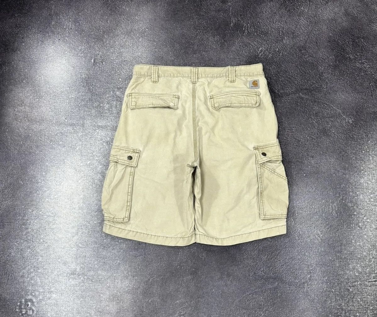 Carhartt × Vintage Vintage Carhartt Y2K Relaxed Fit Military Hype Cargo Shorts Size US 34 / EU 50 - 1 Thumbnail