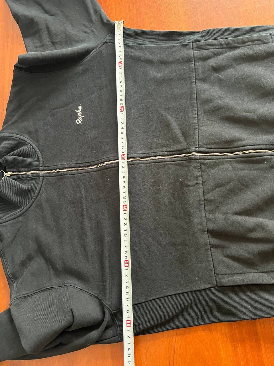 Rapha RAPHA COTTON MENS BIKE CYCLING FULL ZIP JACKET LONG SLEEVE Size US XL / EU 56 / 4 - 16 Thumbnail