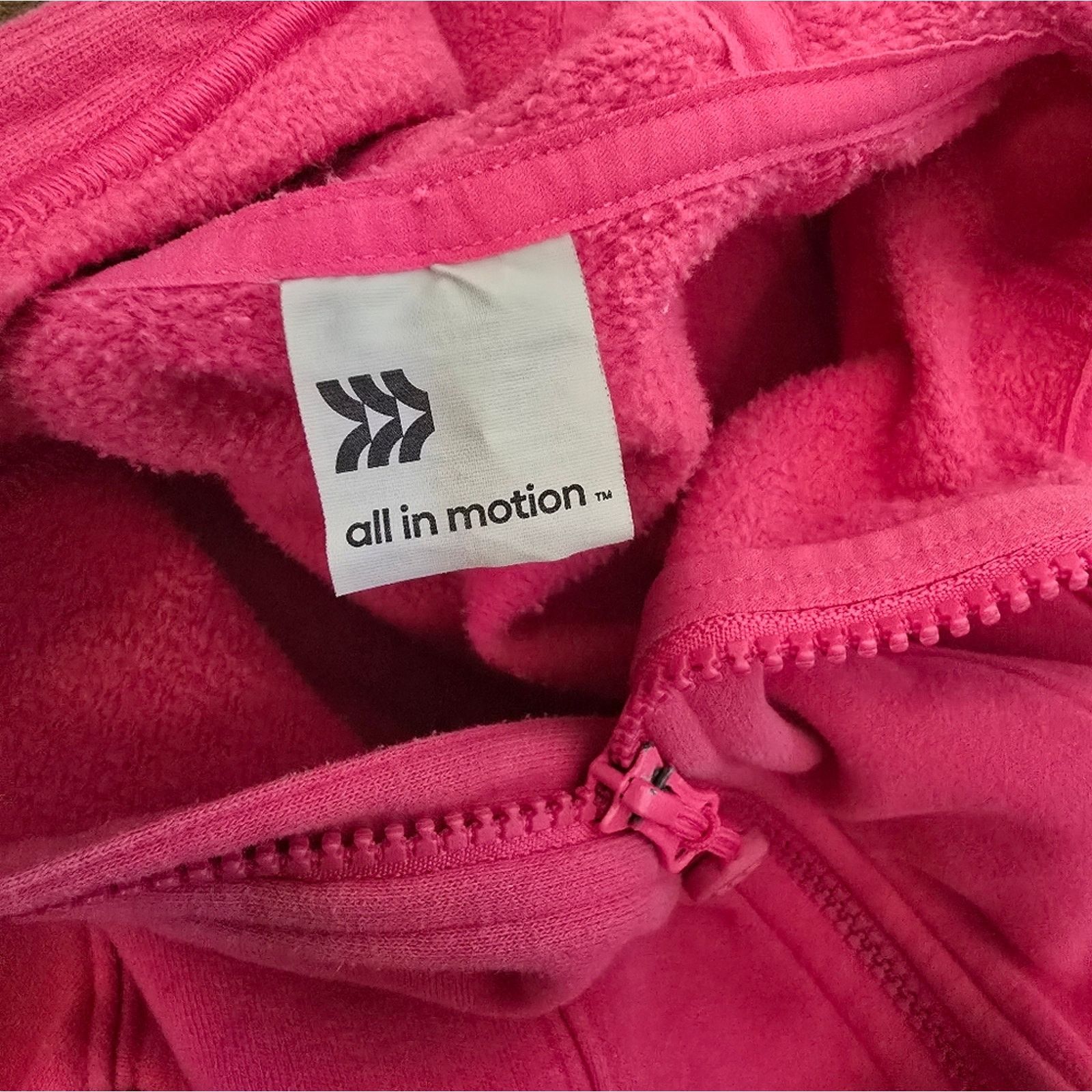 Other Pink Vibrant | ALL IN MOTION | Zip Up Size S / US 4 / IT 40 - 4 Thumbnail
