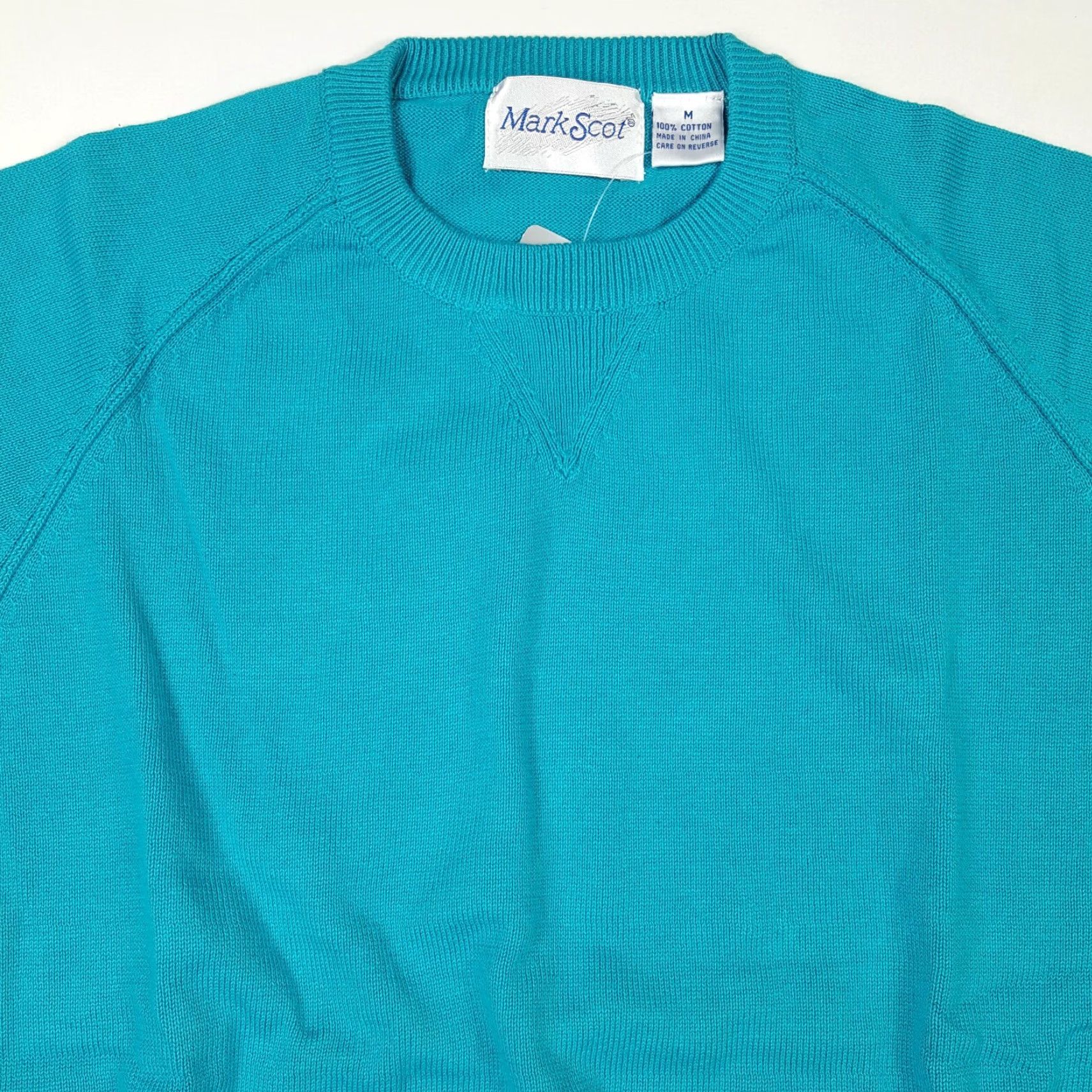Vintage VINTAGE Tommy Armour Cotton Crew Neck Sweater Mens M Blue Golf 90s Retro Knit Pullover Casual Sports Shirt Size US M / EU 48-50 / 2 - 2 Thumbnail