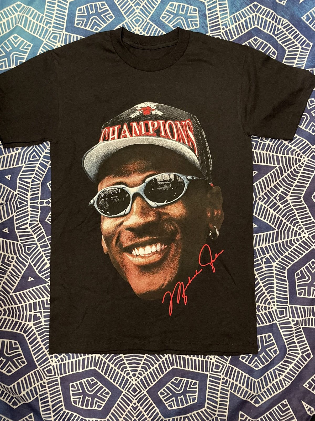Michael Jordan Face Shirt | Grailed
