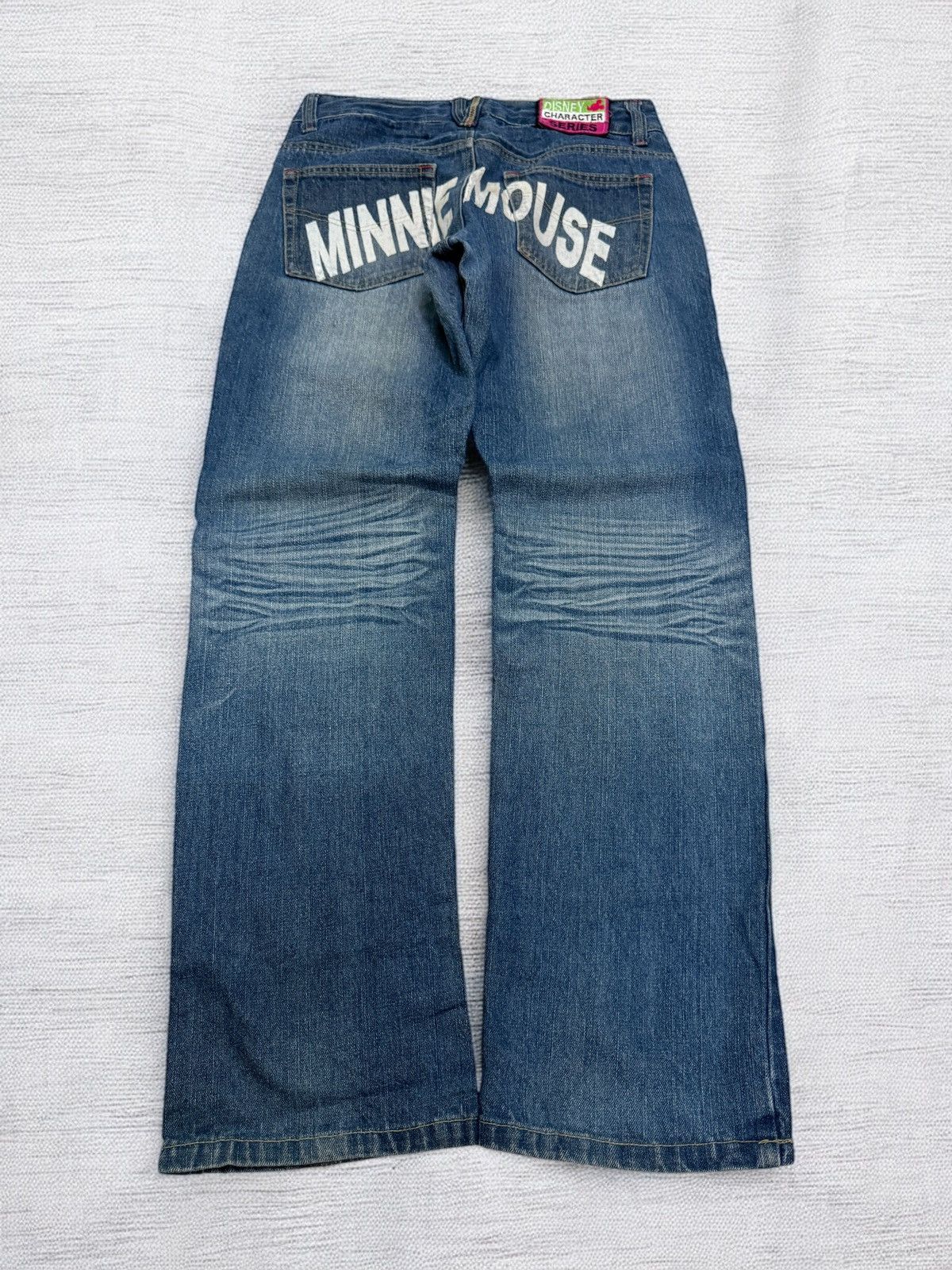 Disney DISNEY CHARACTER MINNIE MOUSE PRINTED LOW RISE DENIM Size 28" / US 6 / IT 42 - 2 Thumbnail