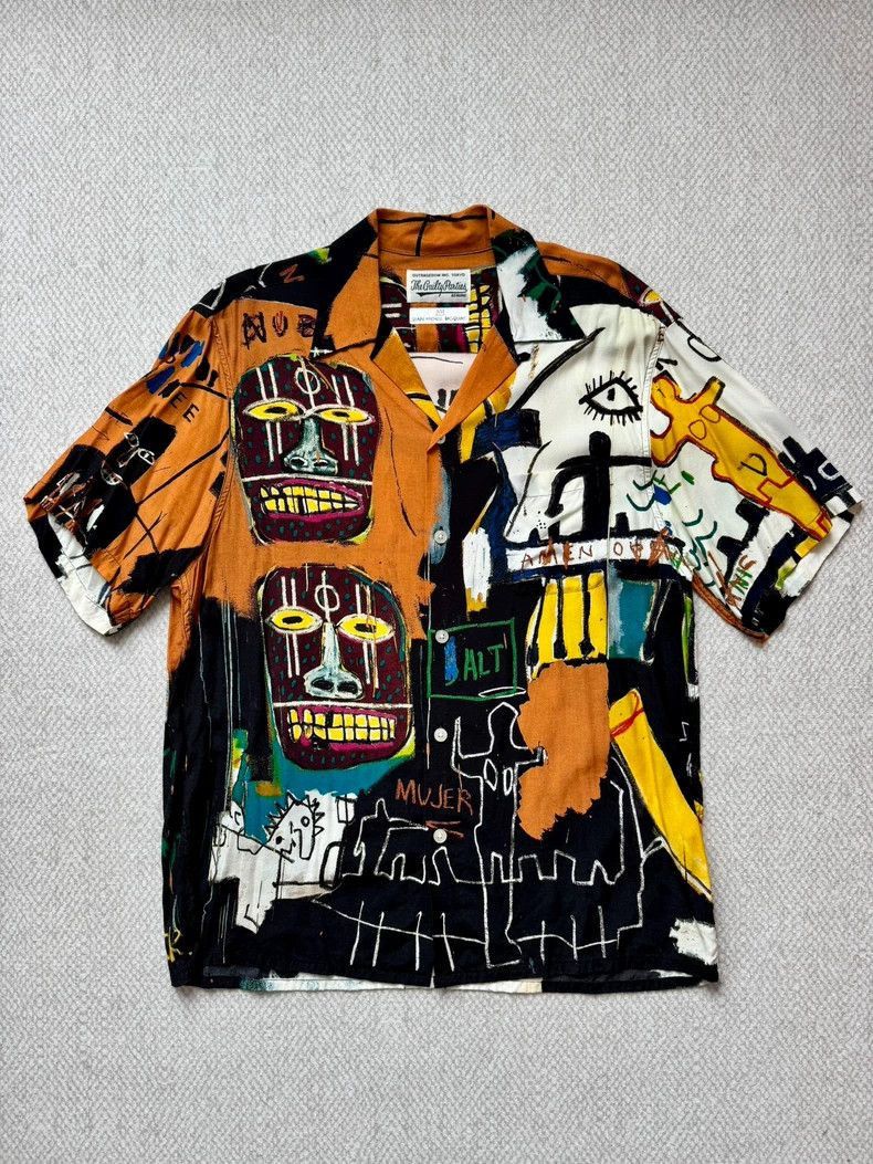 Wacko Maria WACKO MARIA x Basquiat Hawaiian Shirt Size US M / EU 48-50 / 2 - 1 Thumbnail