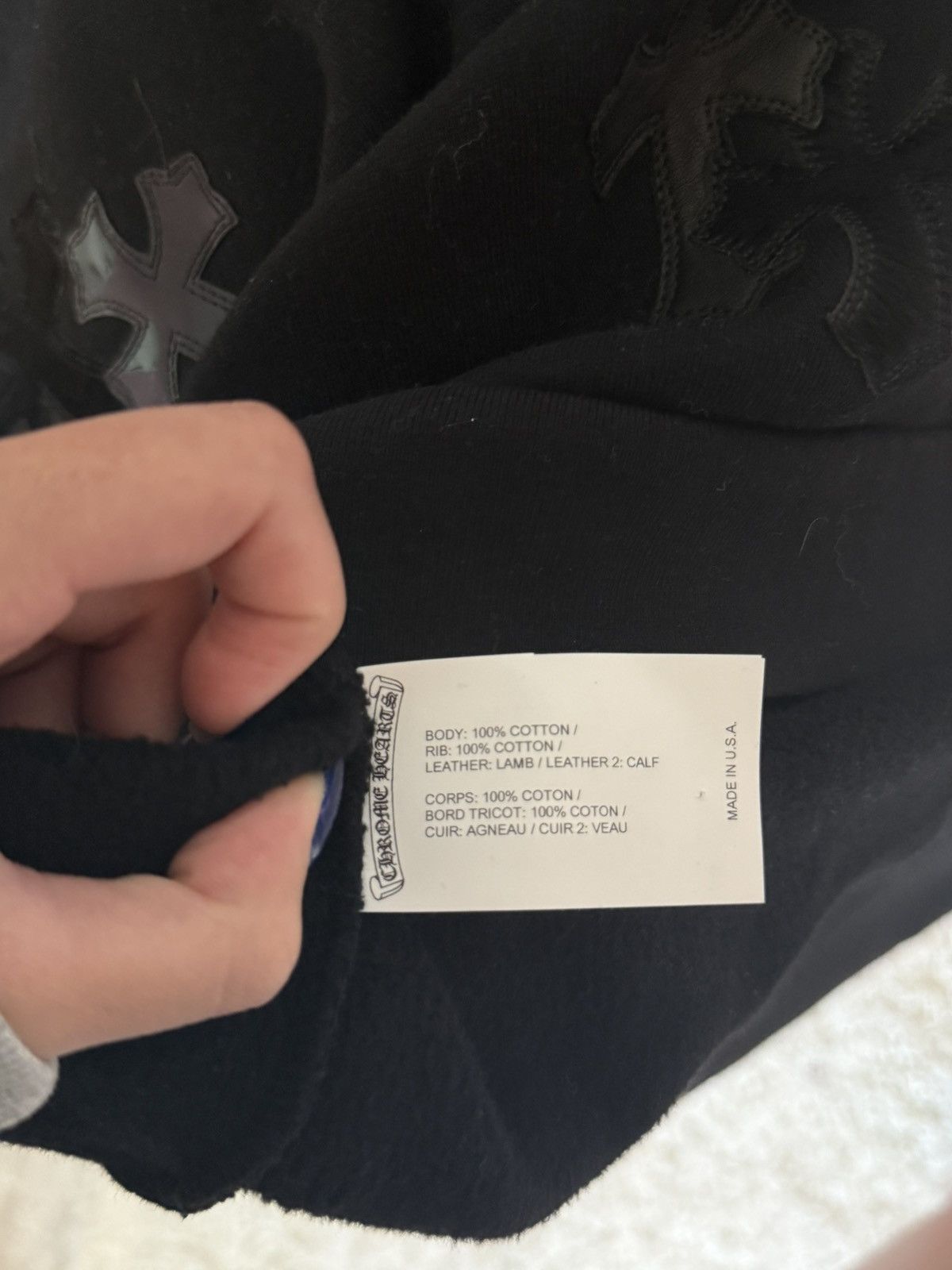 Chrome Hearts Chrome hearts quarter zip with patches Size US M / EU 48-50 / 2 - 9 Thumbnail