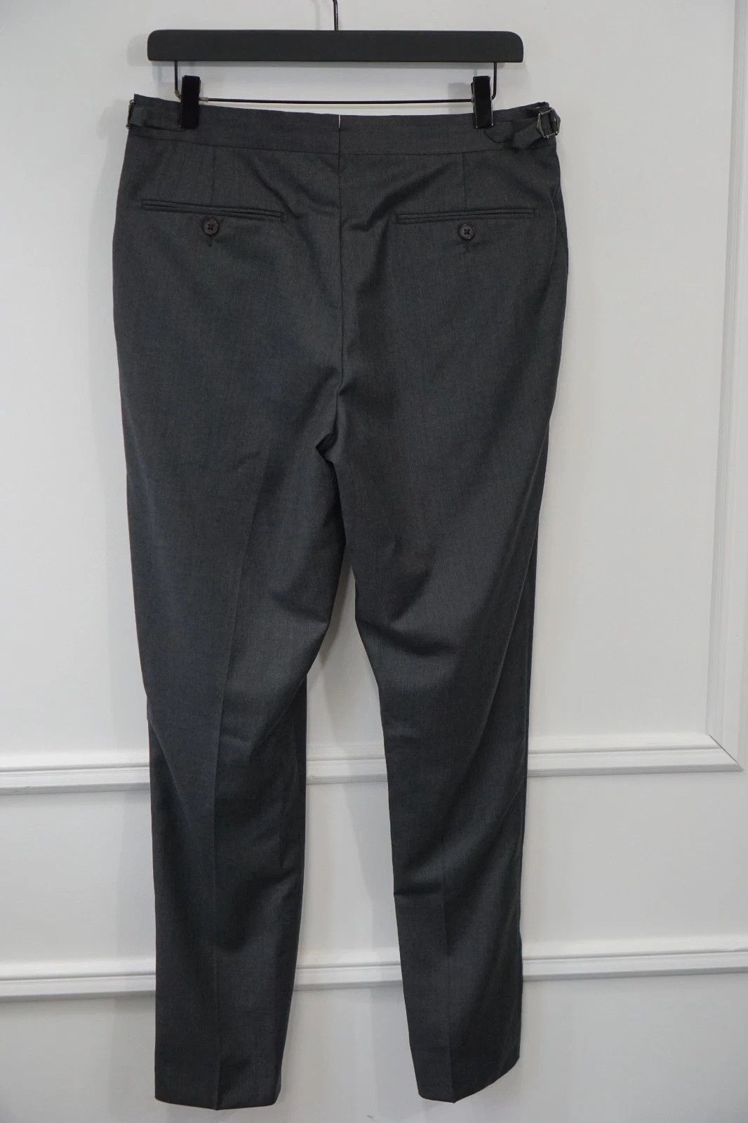 Suitsupply Men Suitsupply Pants Grey Wool Brescia Size 24 UK/US38S Size 38S - 2 Thumbnail