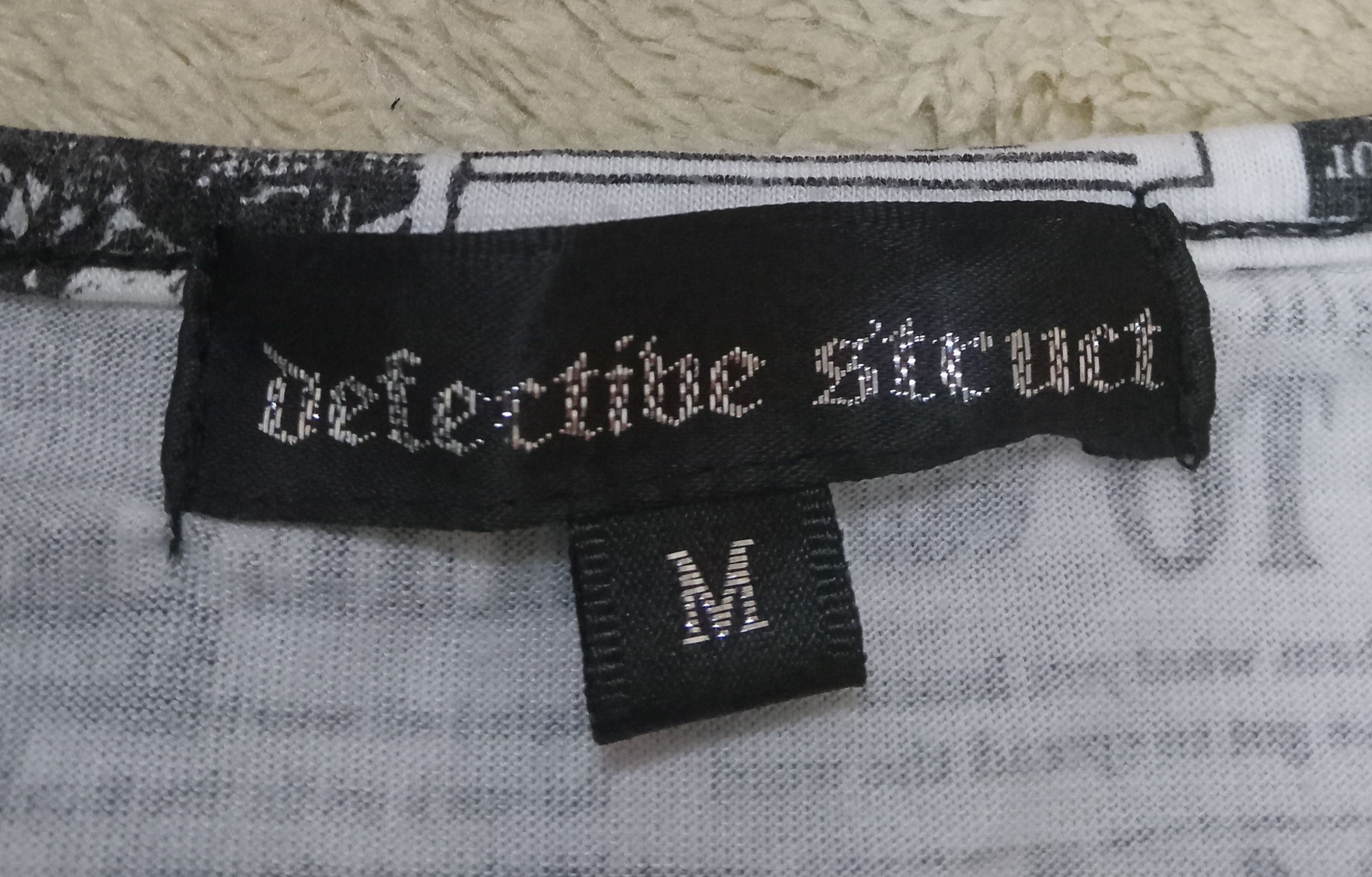 Japanese Brand Defective Struct Punk Rare Full Print Gazette T Shirt Size US M / EU 48-50 / 2 - 3 Thumbnail