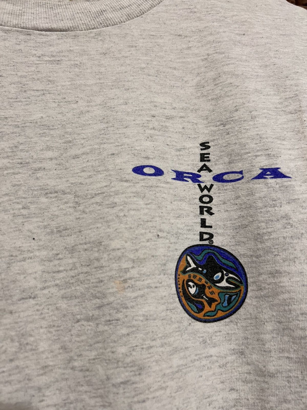 Tultex Vintage 90s Tultex T Shirt Orca Graphic Animal Size L HYPE Size US L / EU 52-54 / 3 - 4 Thumbnail
