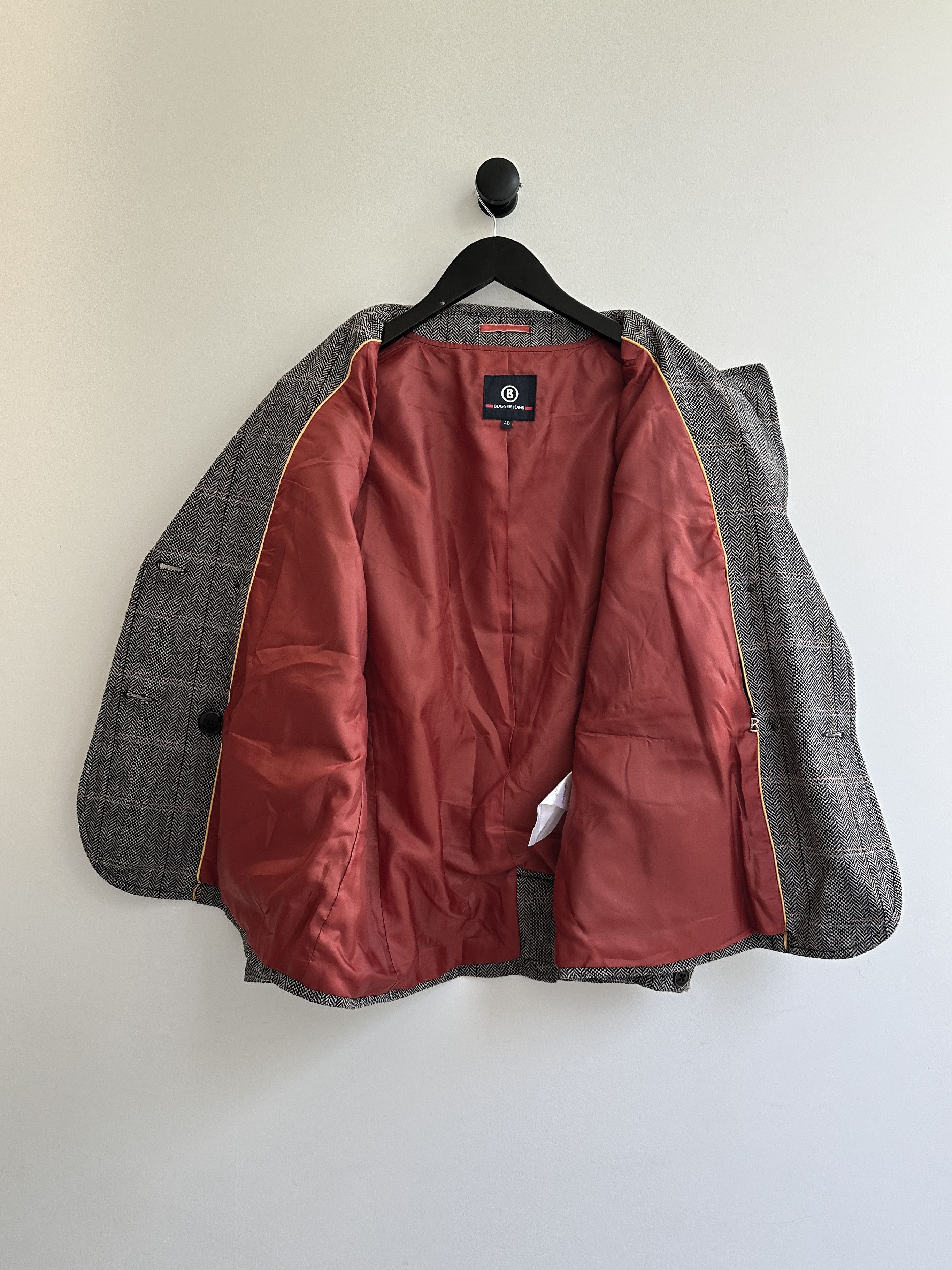 Bogner Vintage Bogner Wool Blazer Jacket Size L / US 10 / IT 46 - 3 Thumbnail