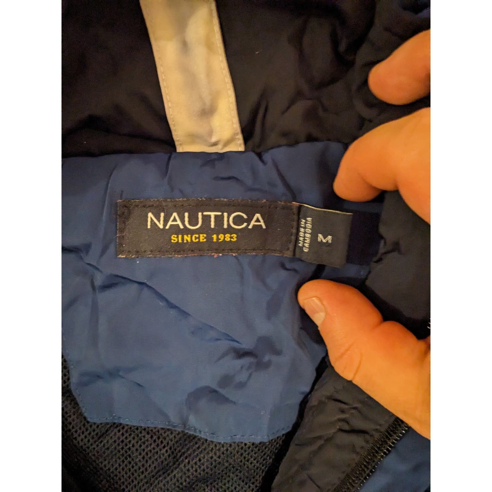 Nautica Nautica Windbreaker Jacket Size US L / EU 52-54 / 3 - 3 Thumbnail