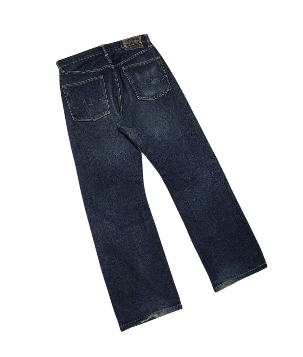 45rpm Vtg🔥90’s 45rpm Studio Straight Cut Indigo Jeans Size US 32 / EU 48 - 20 Thumbnail
