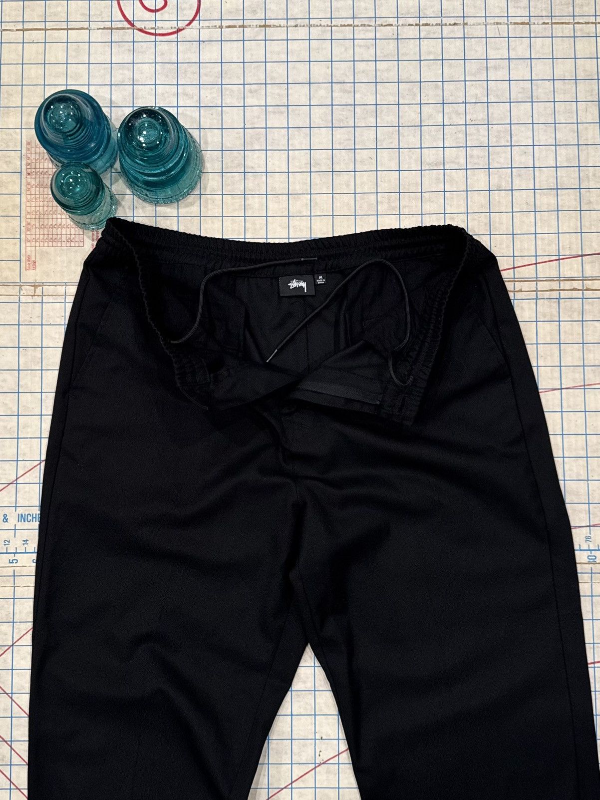Stussy Stussy Bryan Beach Pants Black Wool Blend Size Medium Mens Size US 34 / EU 50 - 7 Thumbnail