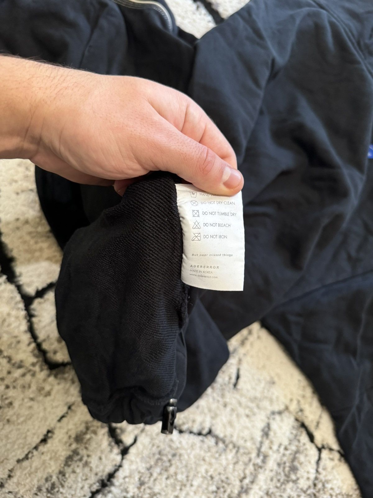 Ader Error ADER ERROR 22FW Black Top Hooded Streetwear Size A2 Size US M / EU 48-50 / 2 - 15 Thumbnail
