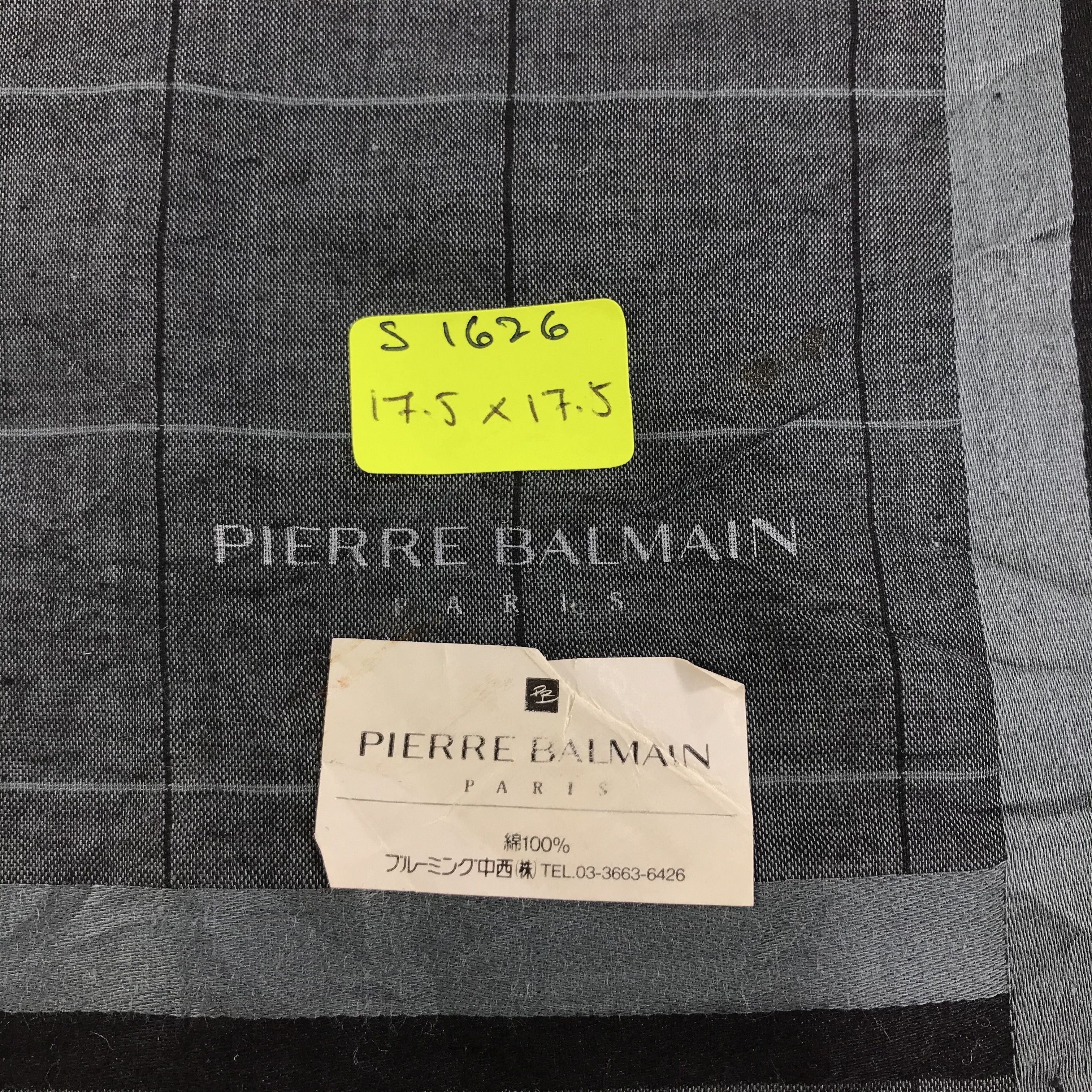 Pierre Balmain × Vintage Pierre Balmain Bandana / Handkerchief / Neckerchief - S1626 Size ONE SIZE - 5 Thumbnail
