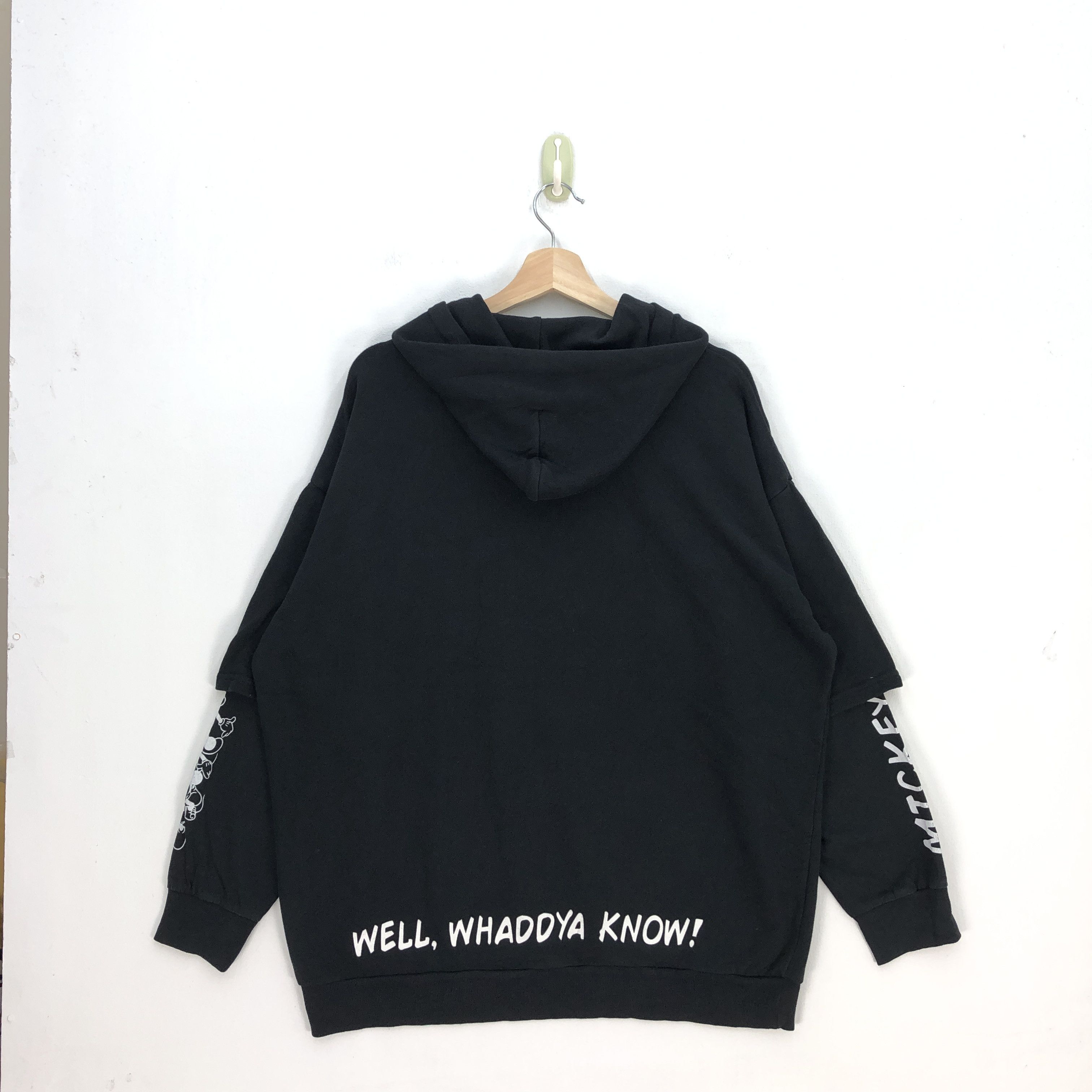 Disney Mickey Mouse Sweatshirt Hoodie Sweater Disney Cartoon Size US XXL / EU 58 / 5 - 9 Thumbnail