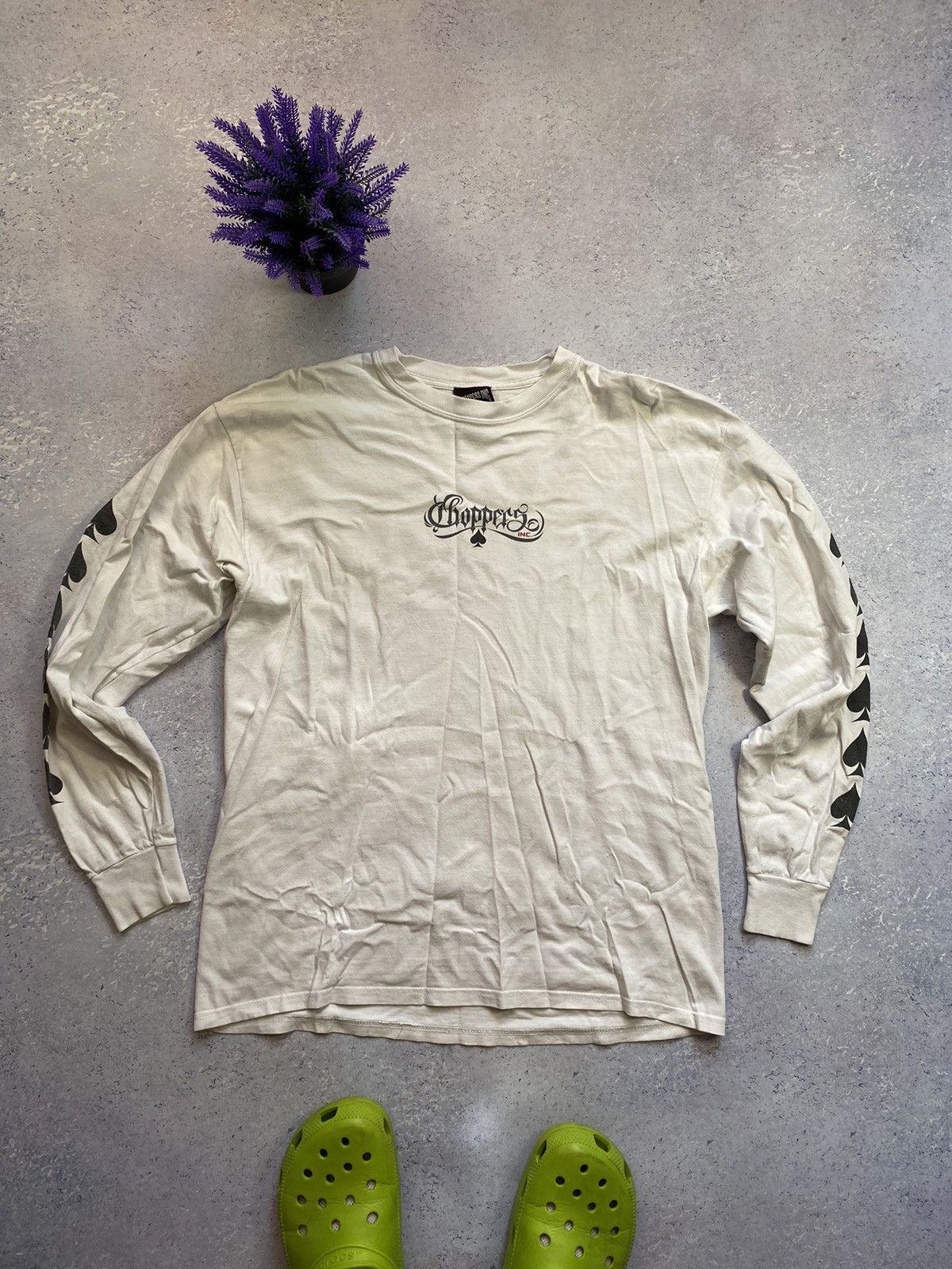 West Coast Choppers Vintage Choppers Men’s Sweatshirt with Big Logo Size US L / EU 52-54 / 3 - 3 Thumbnail