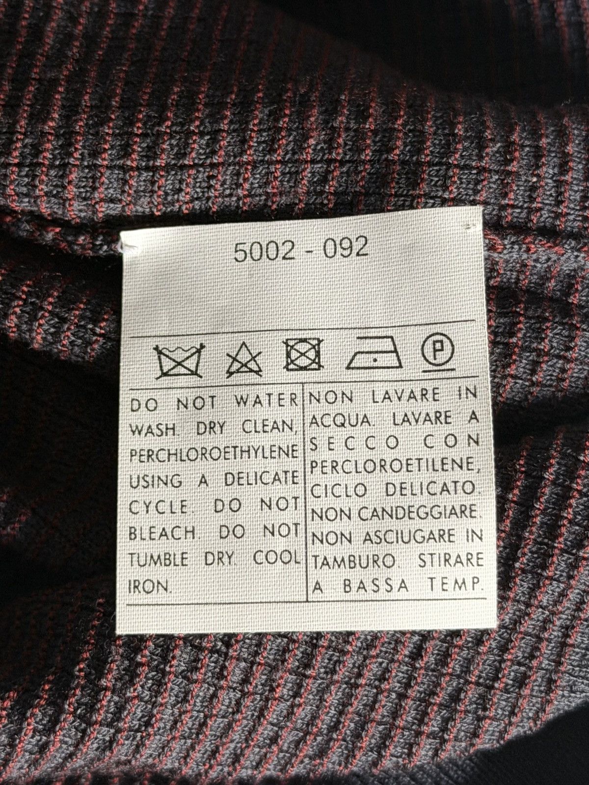 Salvatore Ferragamo Ferragamo Men’s Burgundy V-Neck Sweater 100% Wool Size M Size US M / EU 48-50 / 2 - 6 Thumbnail