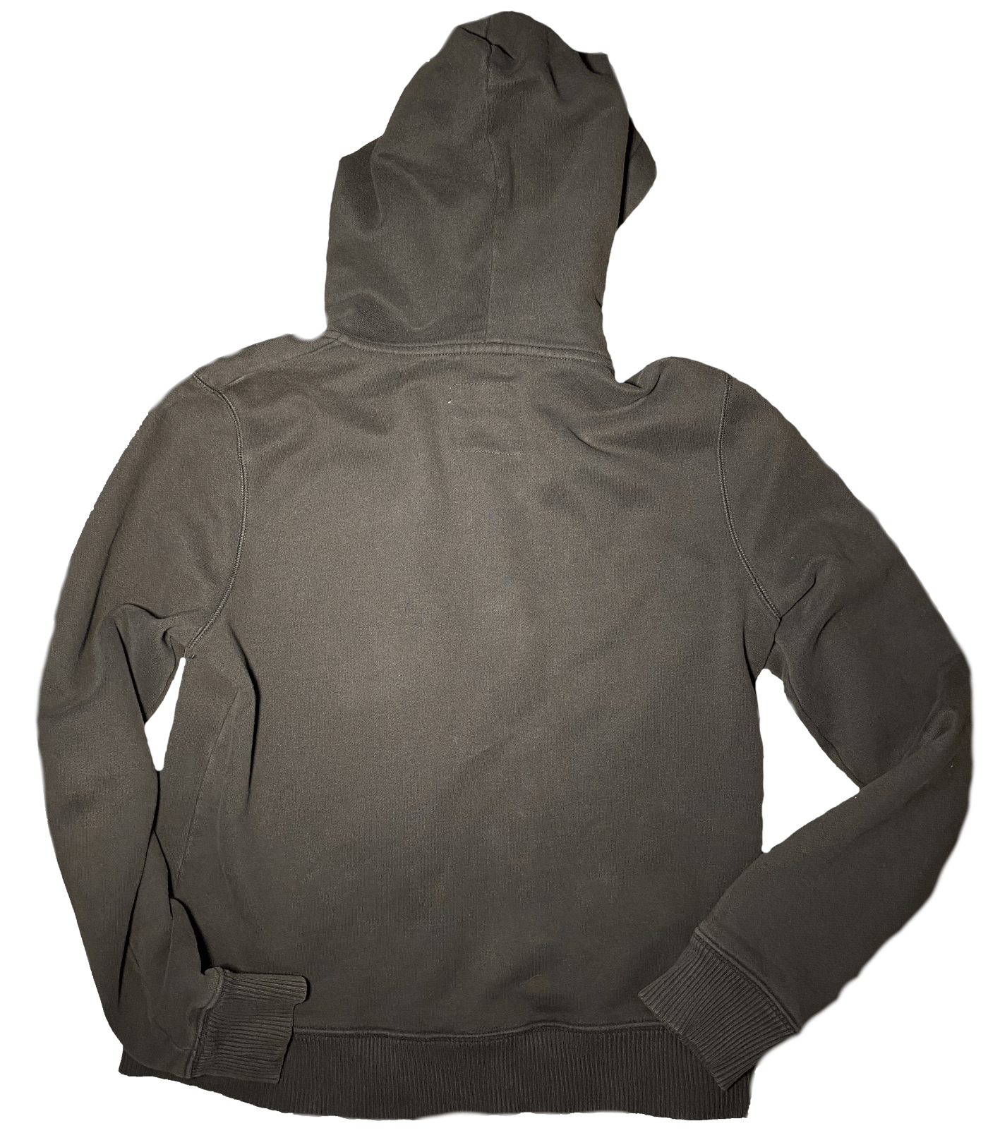 Vintage Zip Crop Hoodie Cotton Small/Large Unisex Vintage Y2K Grunge Size US S / EU 44-46 / 1 - 2 Thumbnail