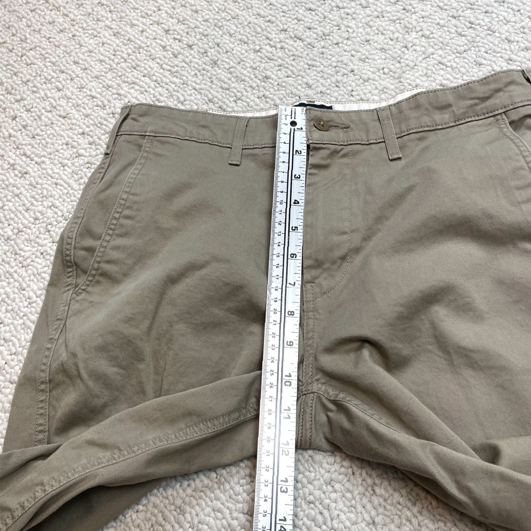 Levi's Levi's Chino Pants Men 32x32 Brown Beige Regular Straight Plain Solid Trousers Size US 32 / EU 48 - 4 Thumbnail