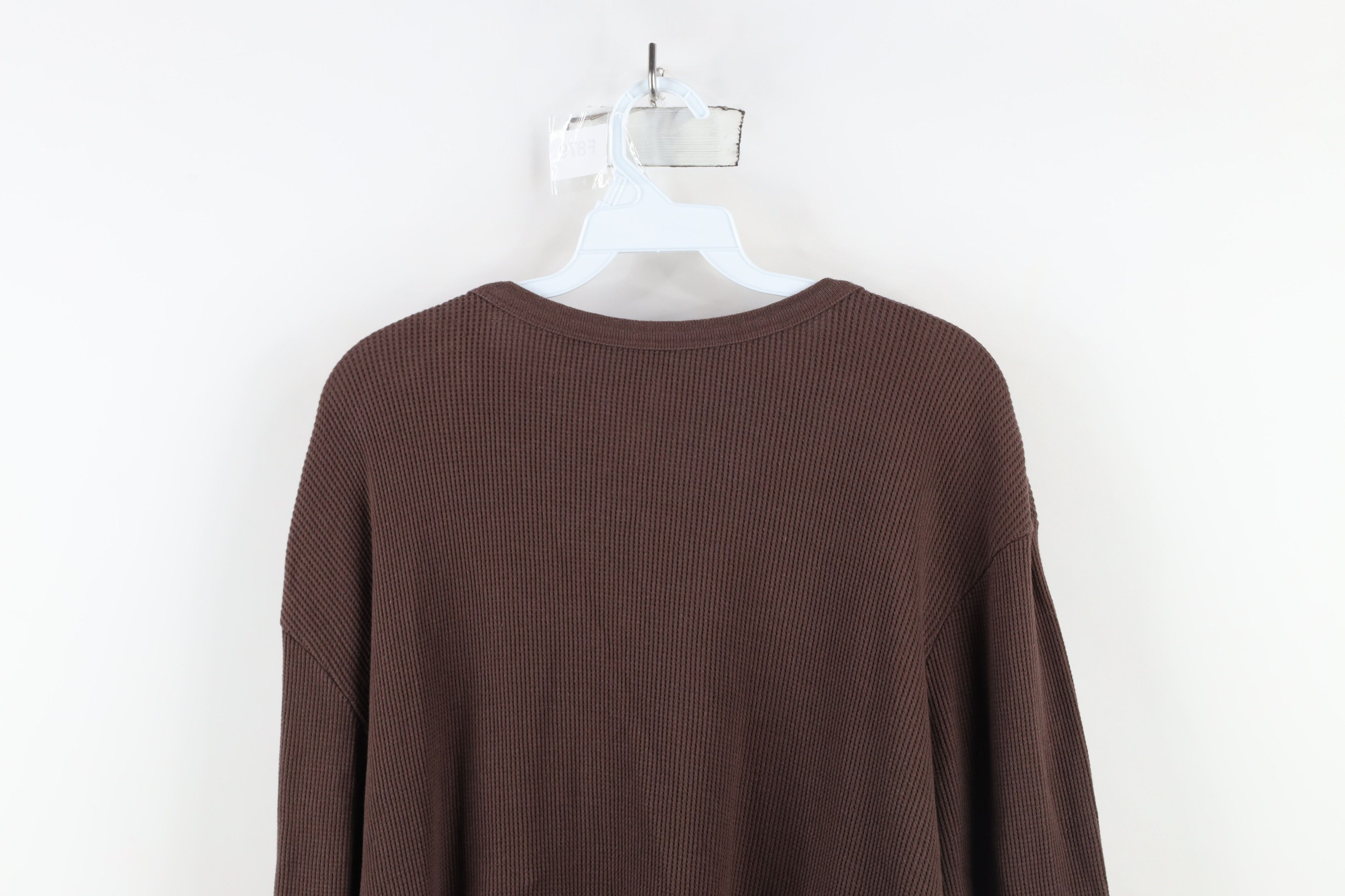 Vintage Vintage Y2K 2005 Floyd Millenium Thermal Waffle Knit T-Shirt Size US XL / EU 56 / 4 - 10 Thumbnail