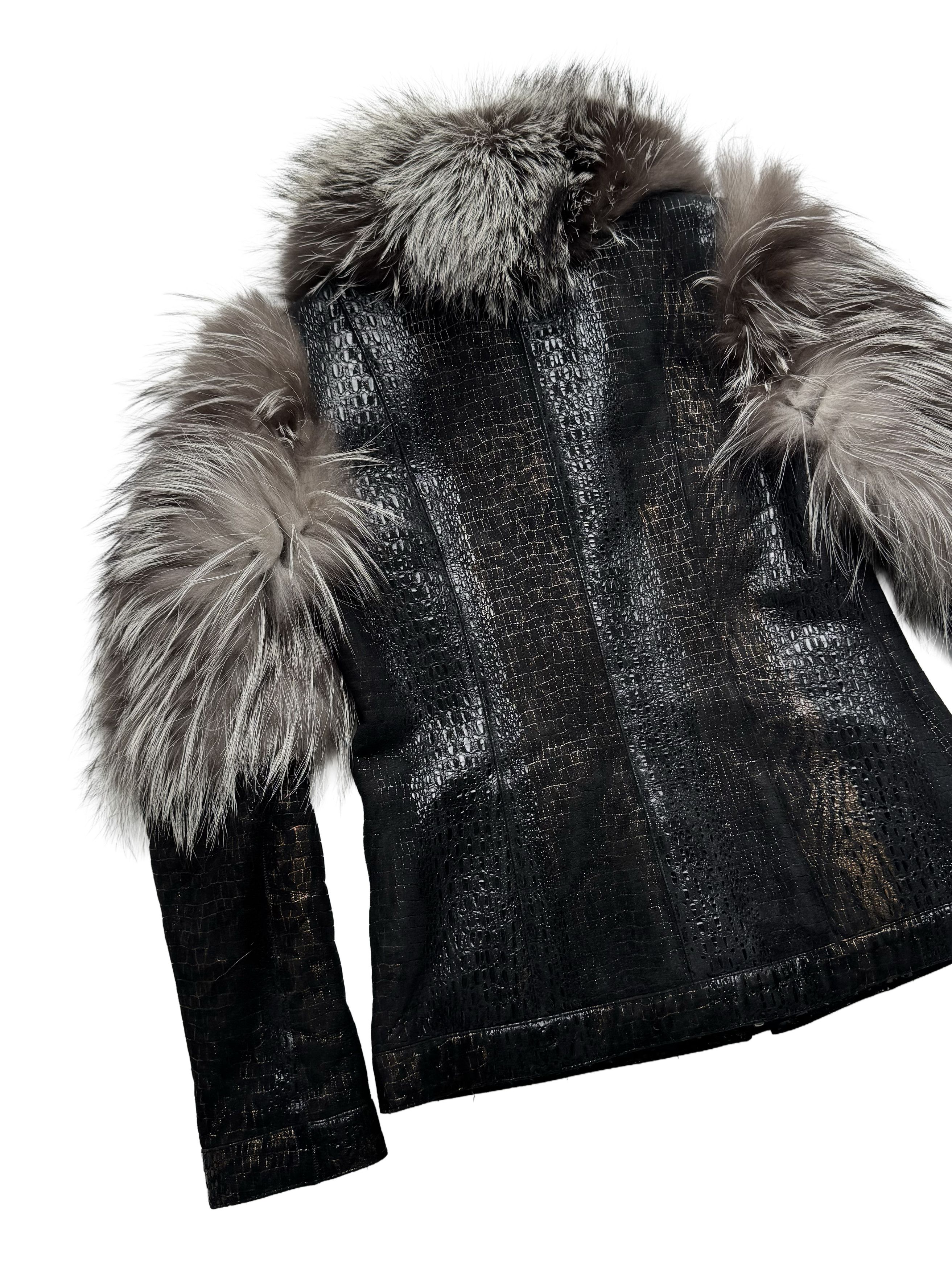 Vintage Vintage Real Sheepskin Jacket With Real Fur Details Size S / US 4 / IT 40 - 13 Thumbnail