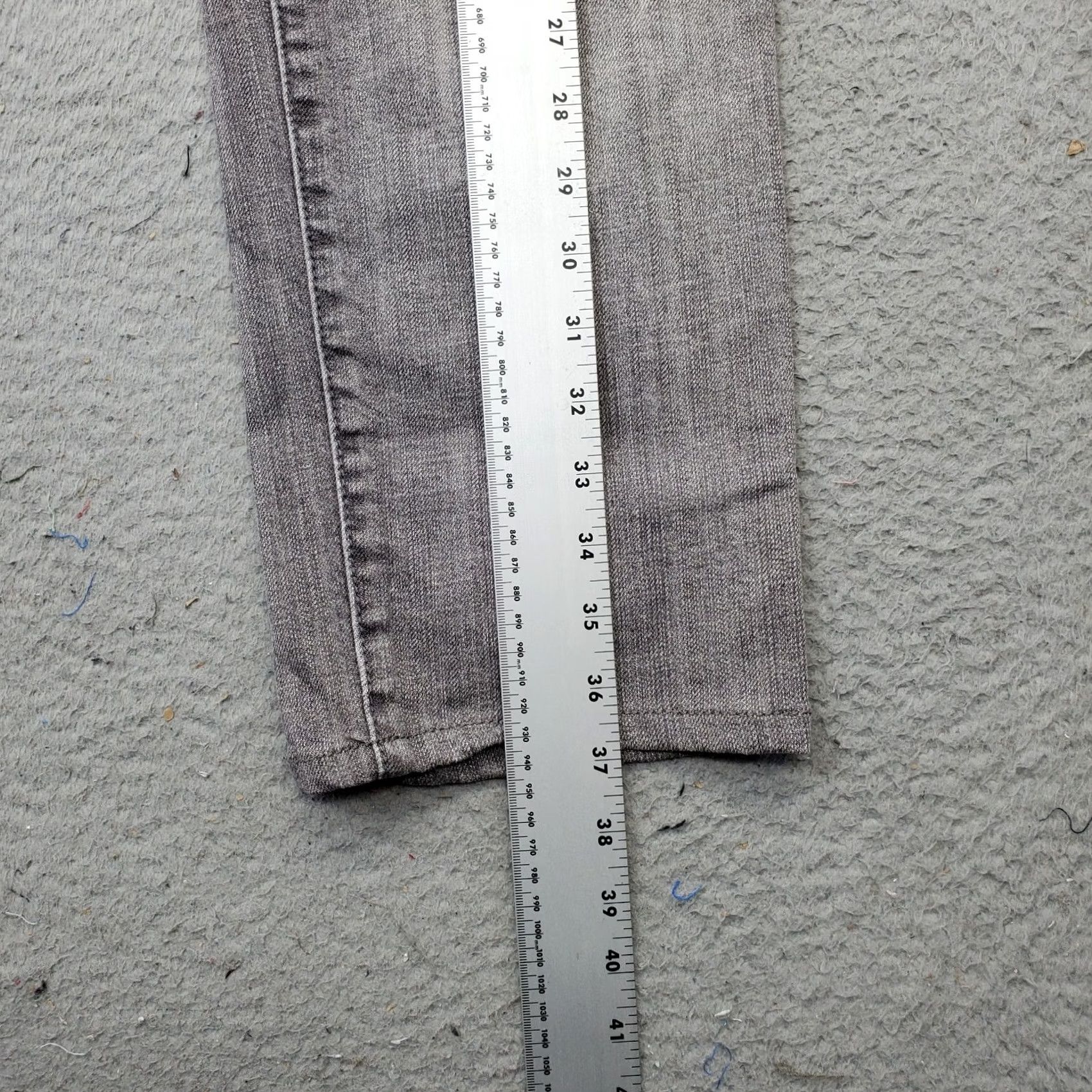 Vintage KUT from the Kloth Jeans Womens 12 Size Multi Denim Stretch Cotton Straight Leg Size 34" / US 12 / IT 48 - 3 Thumbnail