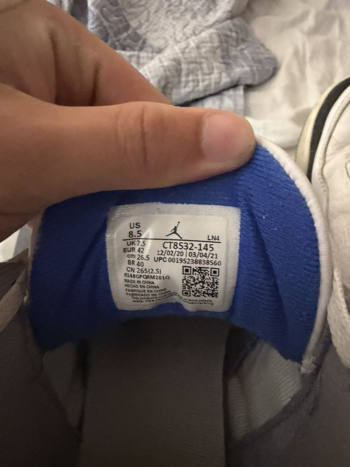 Jordan Brand Air jordan 3 retros Size US 8.5 / EU 41-42 - 6 Thumbnail