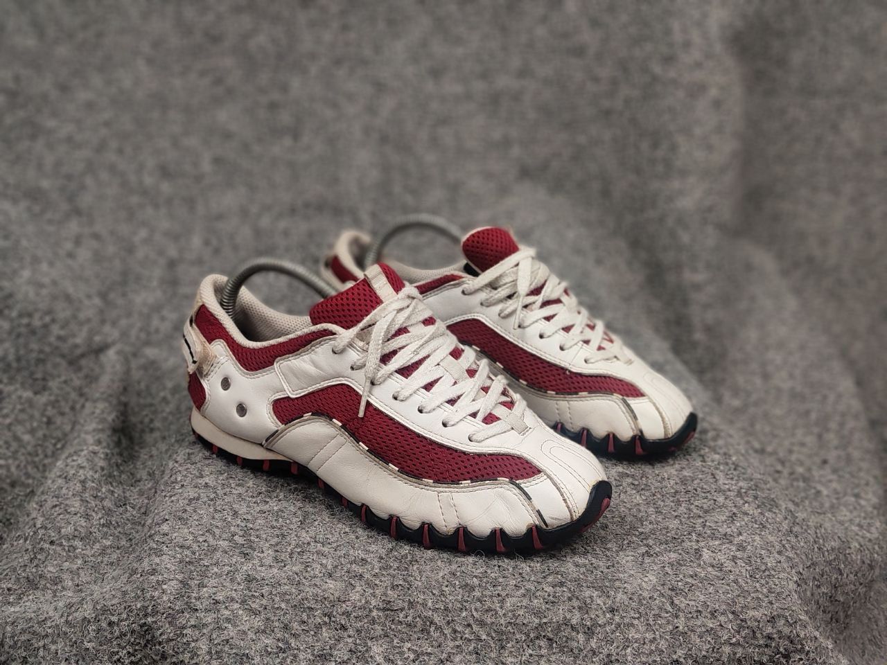 Rare Vintage Diesel Y2K Style Colorful Red Logo Sneakers