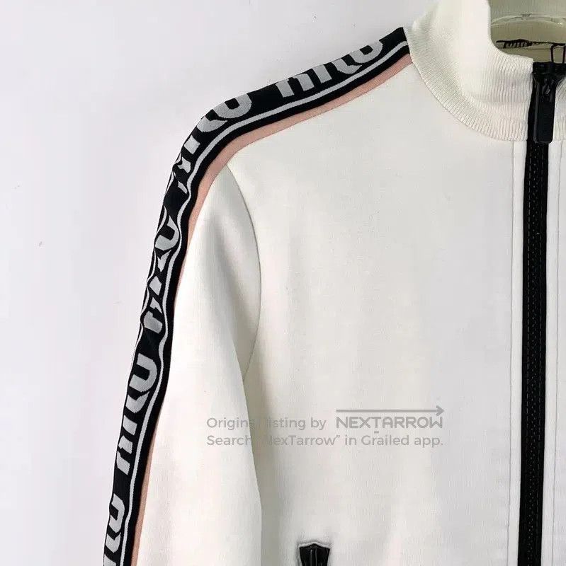 Miu Miu Miu Miu Women's Cotton White Jacket . Size S / US 4 / IT 40 - 2 Thumbnail