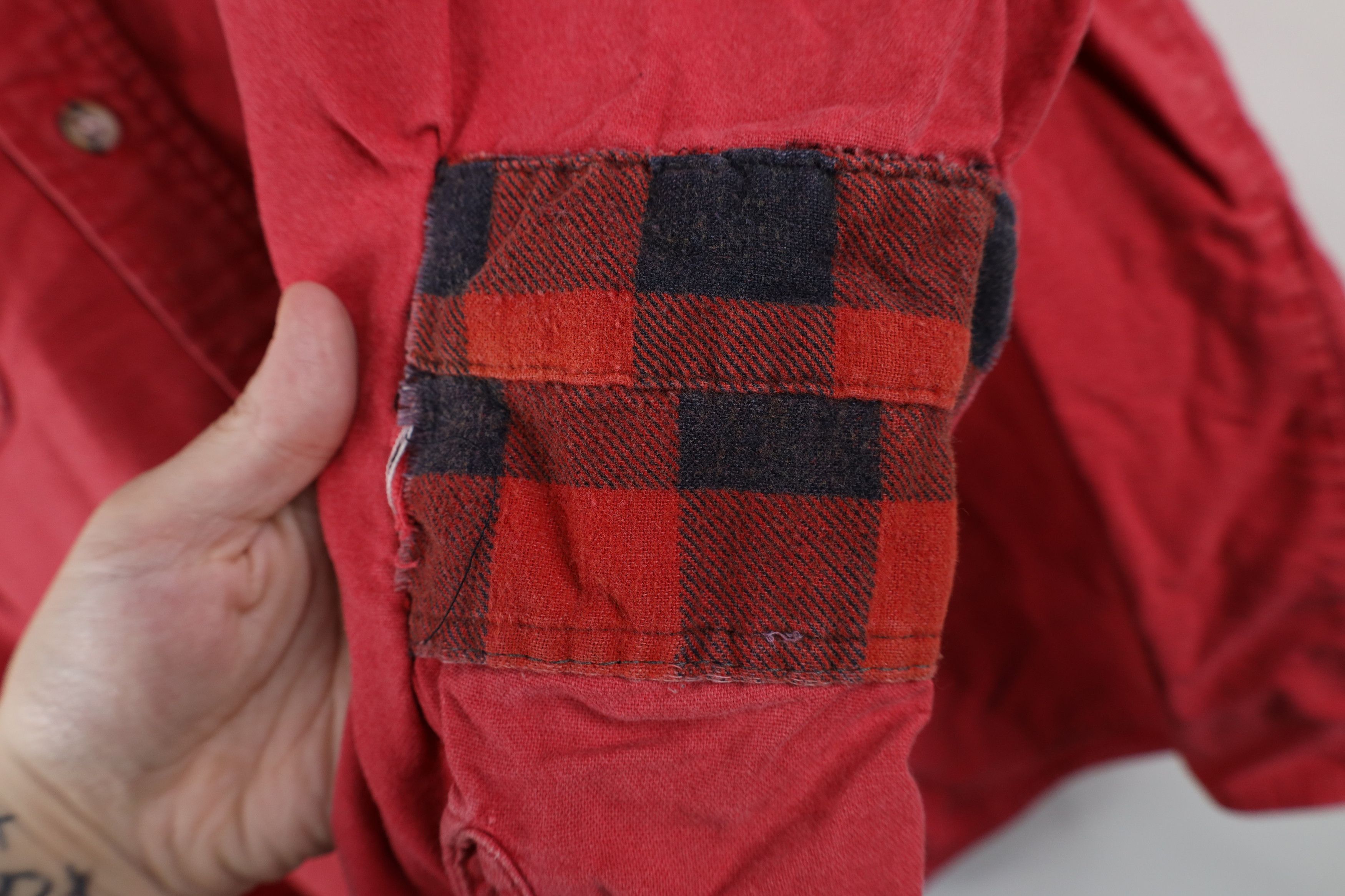 FiveBrother Vintage 90s Five Brother Chamois Cloth Button Shirt USA Size US L / EU 52-54 / 3 - 5 Thumbnail