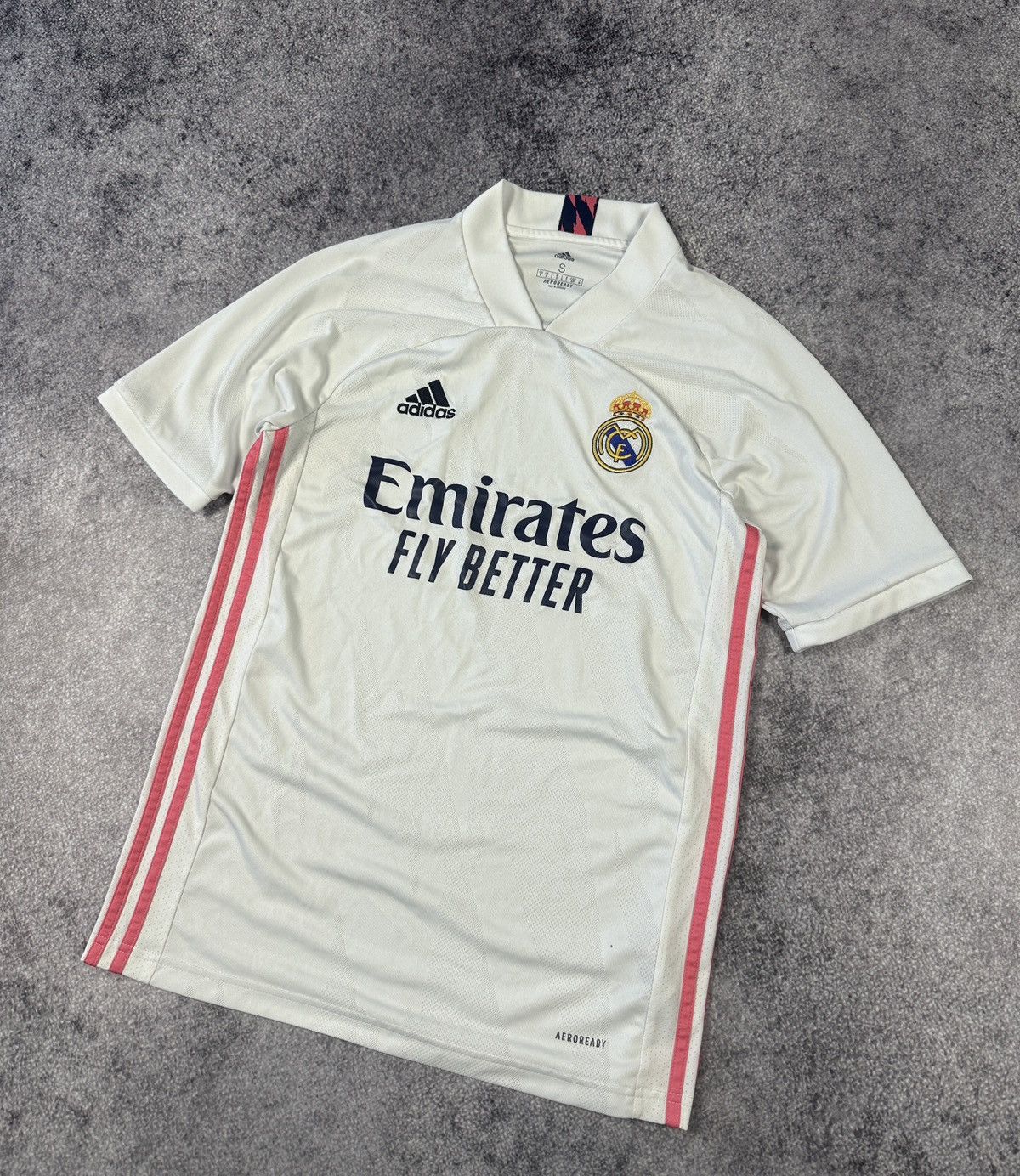Adidas Adidas Real Madrid Soccer Jersey Blokecore Style Casual USA Size US S / EU 44-46 / 1 - 1 Thumbnail