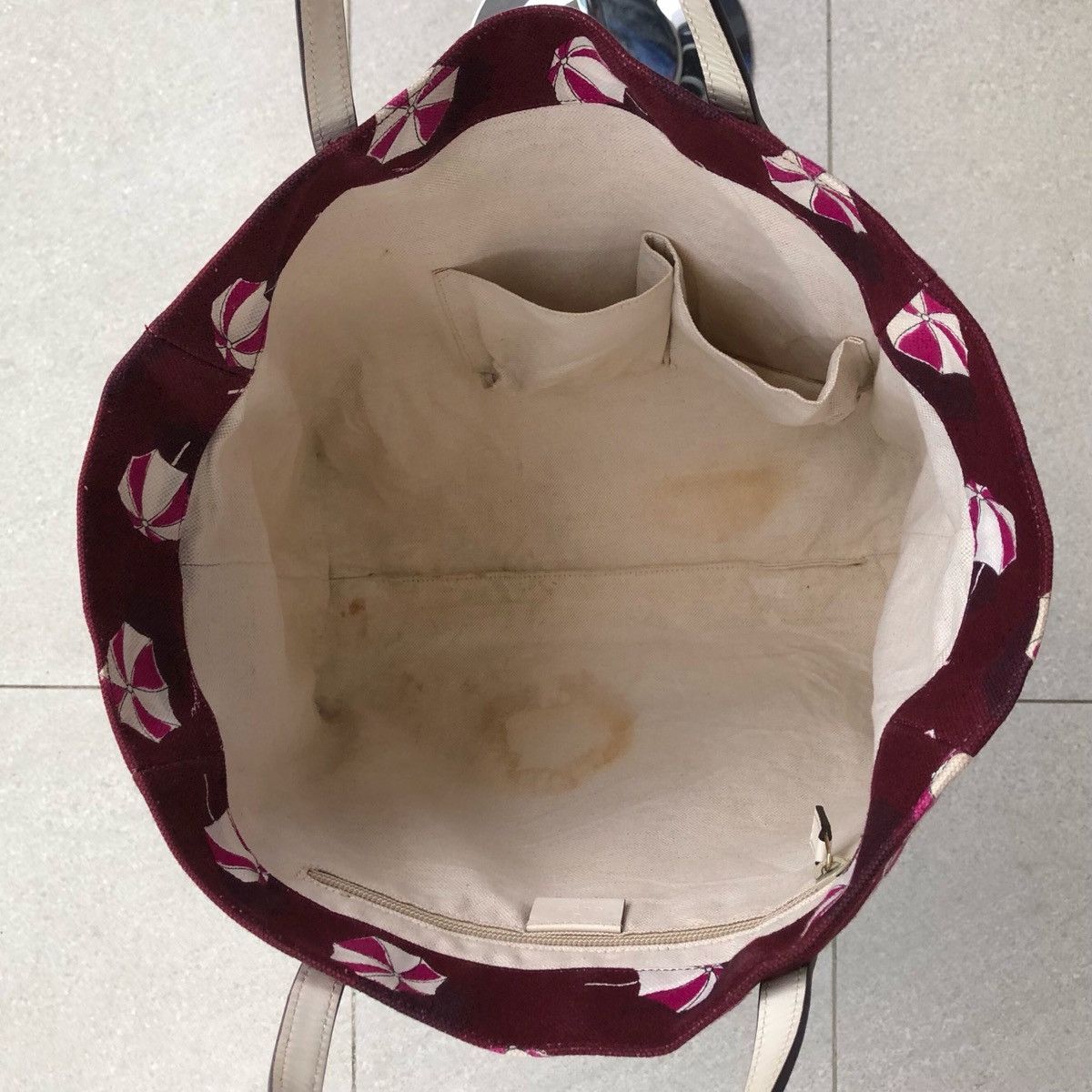 Gucci Authentic Gucci Canvas Tote Bag Size ONE SIZE - 11 Thumbnail