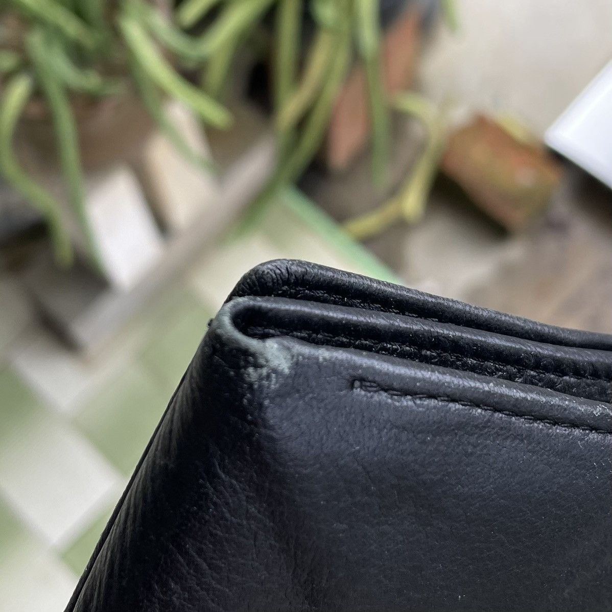 Leather Shilla Black Soft Leather Long Wallet Size ONE SIZE - 4 Thumbnail