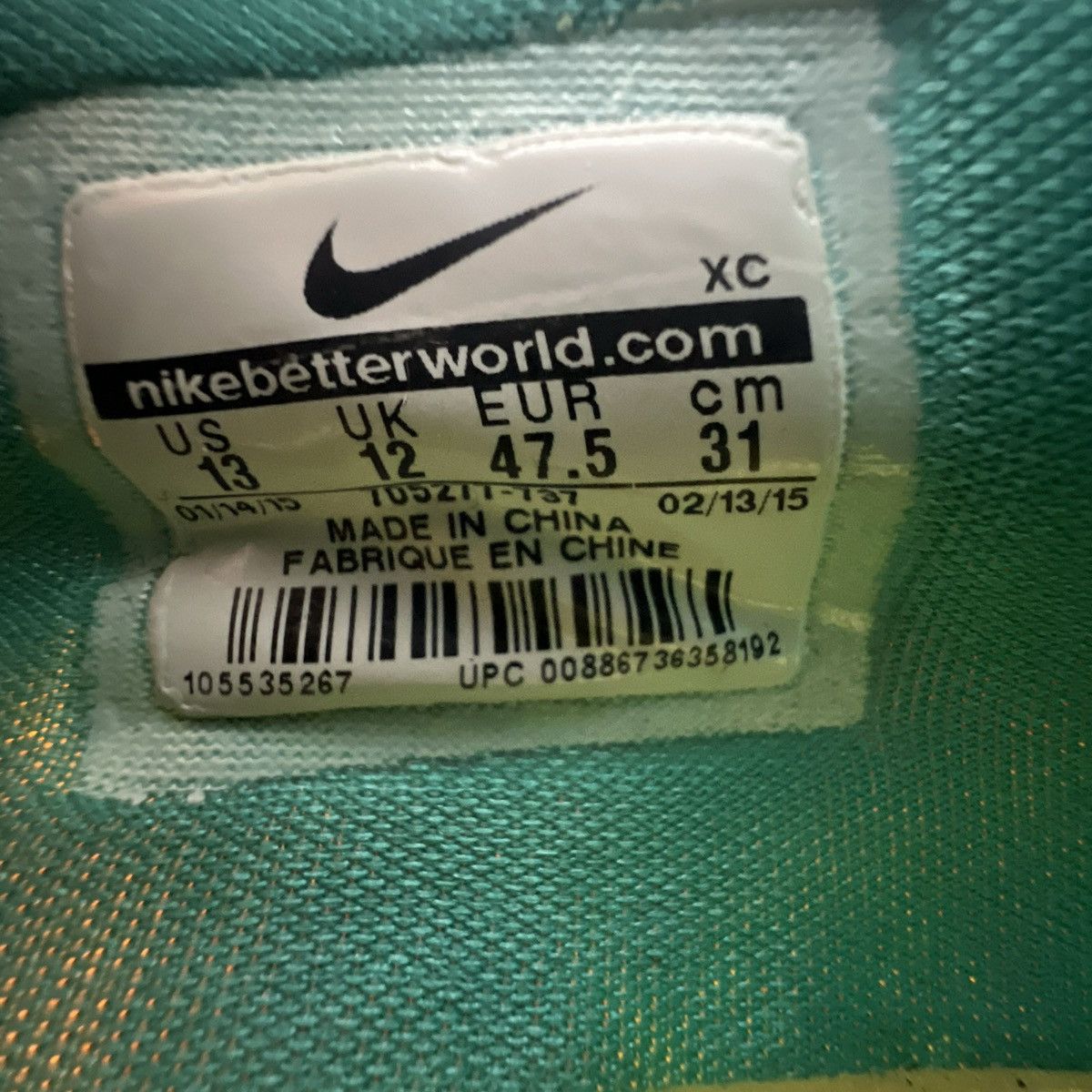 Nike Kyrie 1 letterman Size US 13 / EU 46 - 8 Thumbnail