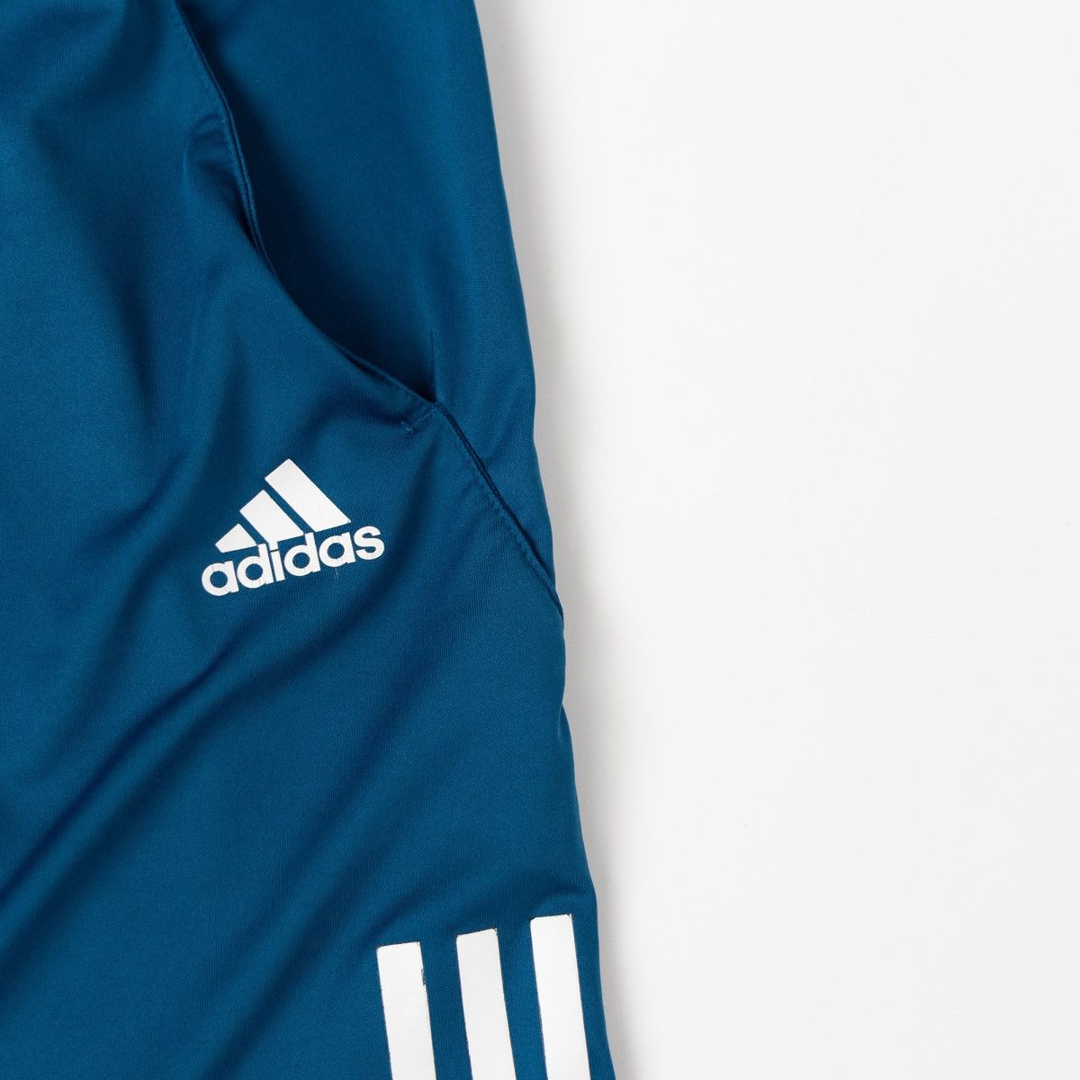 Adidas Adidas Mens Blue Shorts 3-Stripes Climacool Sports Training Size US 30 / EU 46 - 5 Thumbnail