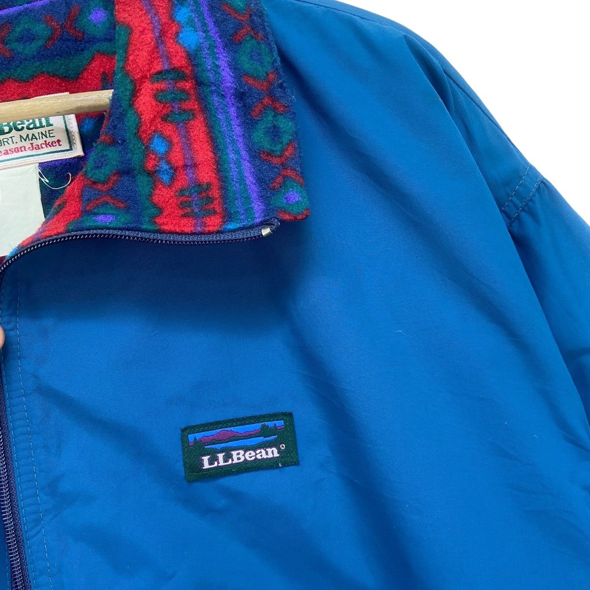 L.L. Bean × Vintage Vintage L.L. Bean Native Bomber Style Three-Season Jacket Size US L / EU 52-54 / 3 - 6 Thumbnail