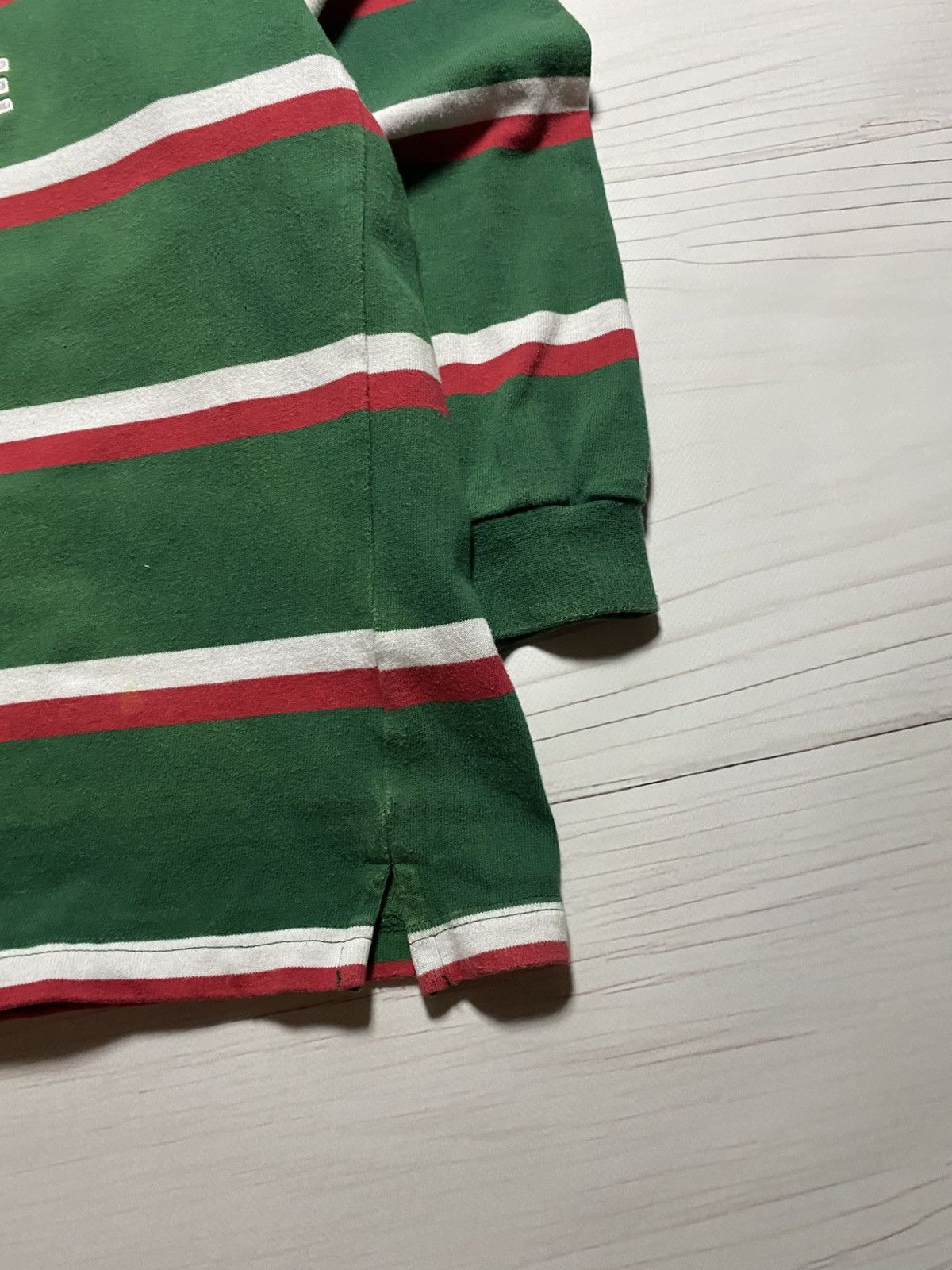 Cotton Traders Vintage Leicester Tiger 2005-07 home longsleeve t shirt Size US XL / EU 56 / 4 - 5 Thumbnail