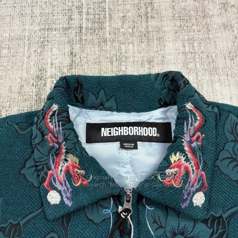 Neighborhood Neighborhood Brocade Embroidered Dragon Jacket Size US M / EU 48-50 / 2 - 2 Thumbnail