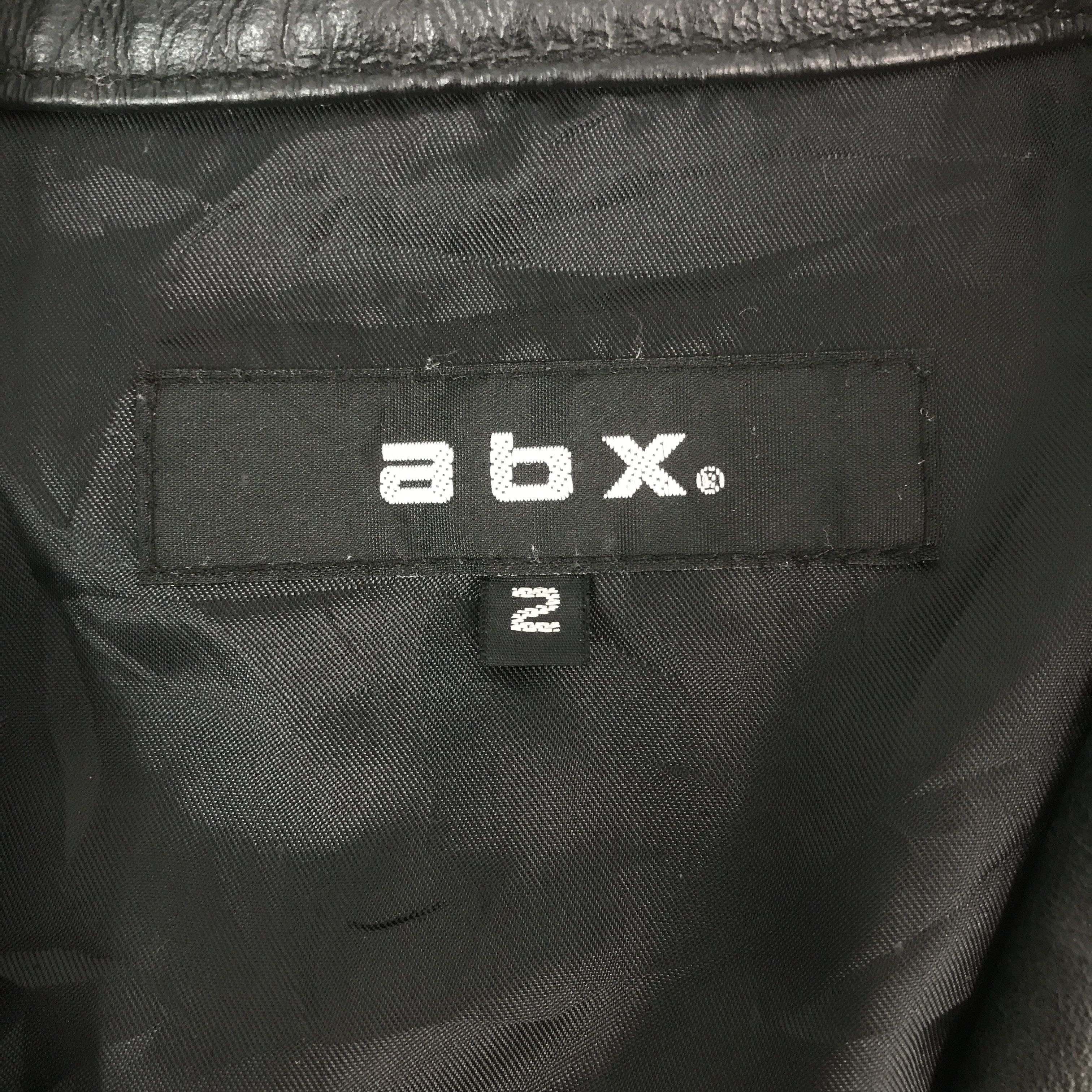 Japanese Brand Vintage Abx Leather Coat Jacket K65B5 Size US M / EU 48-50 / 2 - 9 Thumbnail