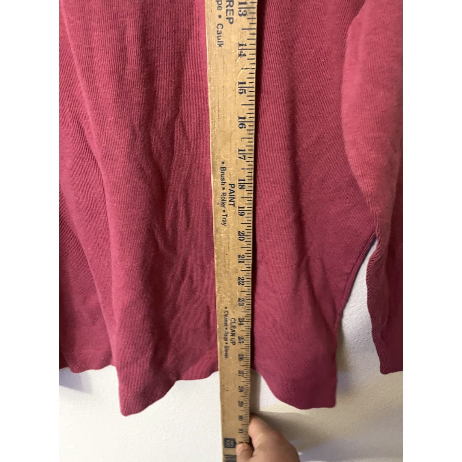 Ann Taylor Vintage Ann Taylor Loft Pink Metallic Striped Long Sleeve T-Shirt Women L Size L / US 10 / IT 46 - 4 Thumbnail