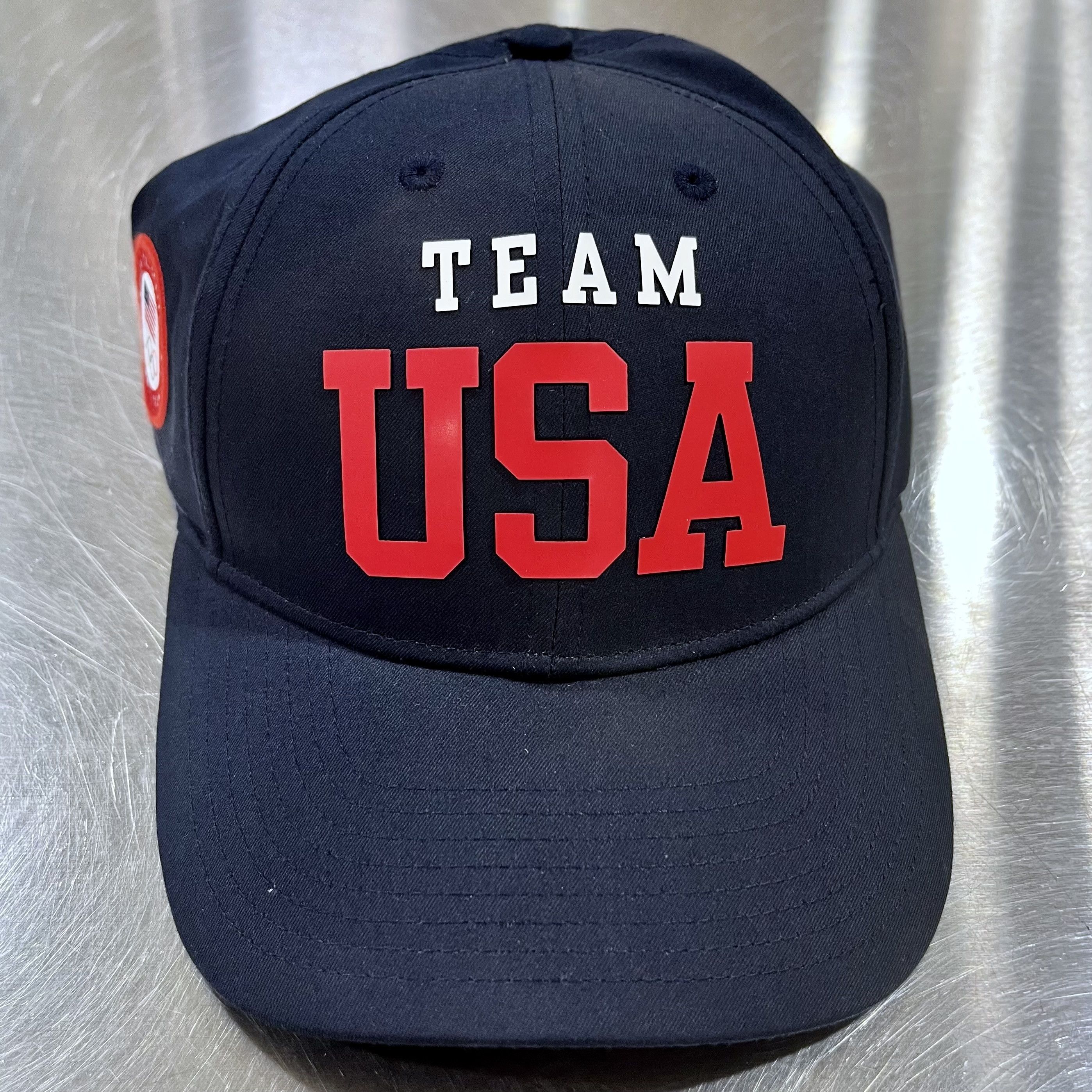 USA Olympics Team USA 2020 Olympics Flag Patch Polo Ralph Lauren Cap Hat Size ONE SIZE - 2 Thumbnail