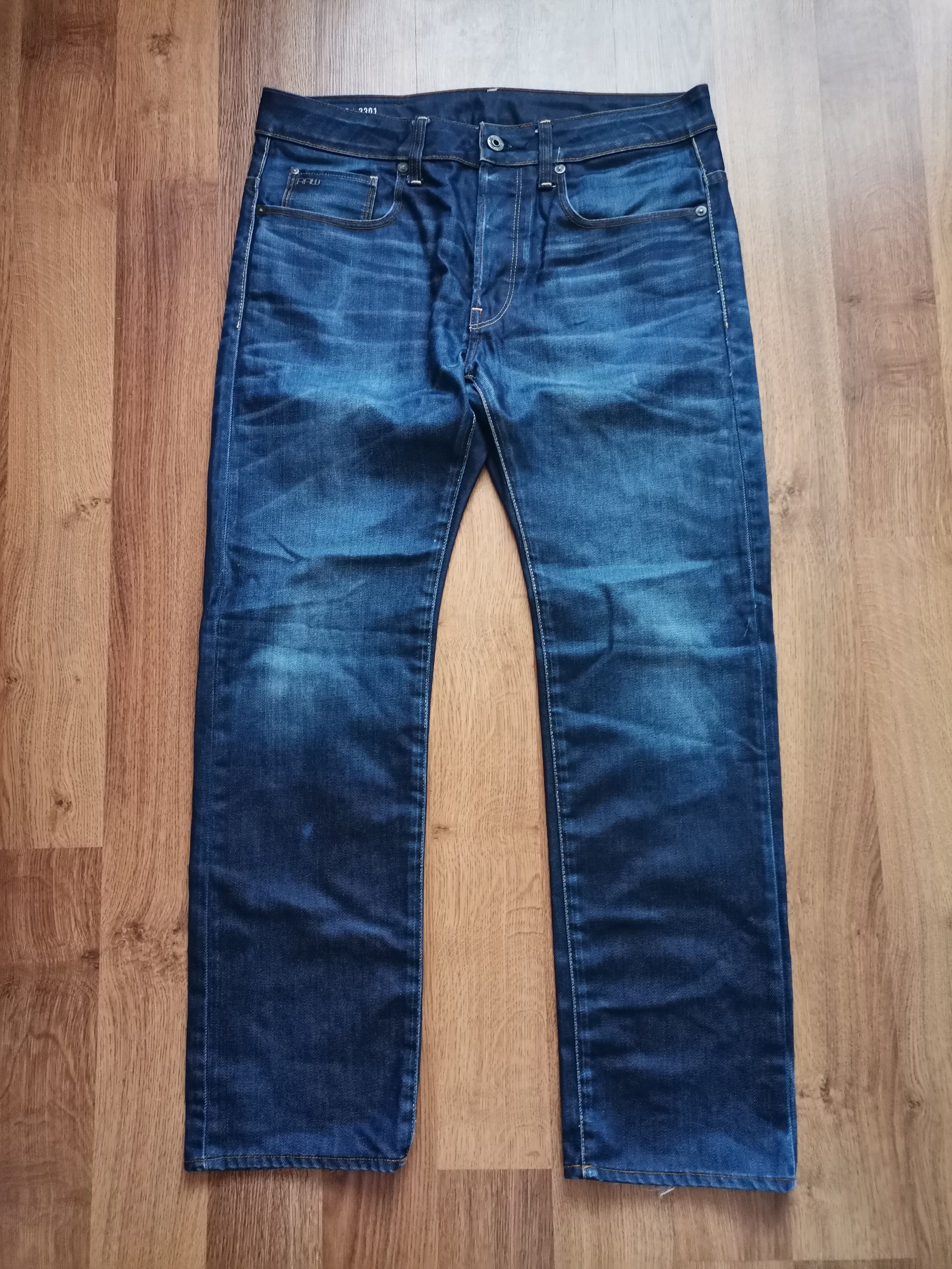 G-Star G-Star Raw Distressed Jeans Size US 32 / EU 48 - 3 Thumbnail