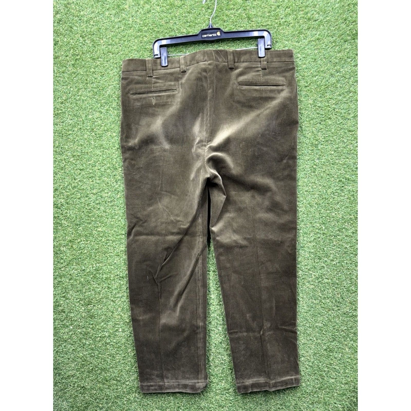 Orvis Orvis Pants Mens 38 Brown Corduroy Straight Leg Brisbane Moss Classic Fit Gorp Size US 38 / EU 54 - 2 Thumbnail