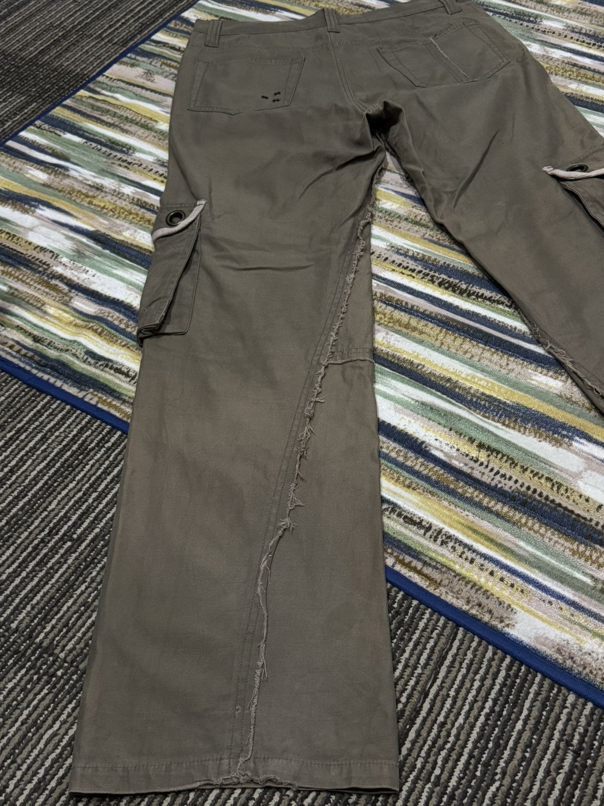 Japanese Brand × Seditionaries Clonedevgru Japanese Brand Cargo Plaid Loose Pants Size US 32 / EU 48 - 7 Thumbnail