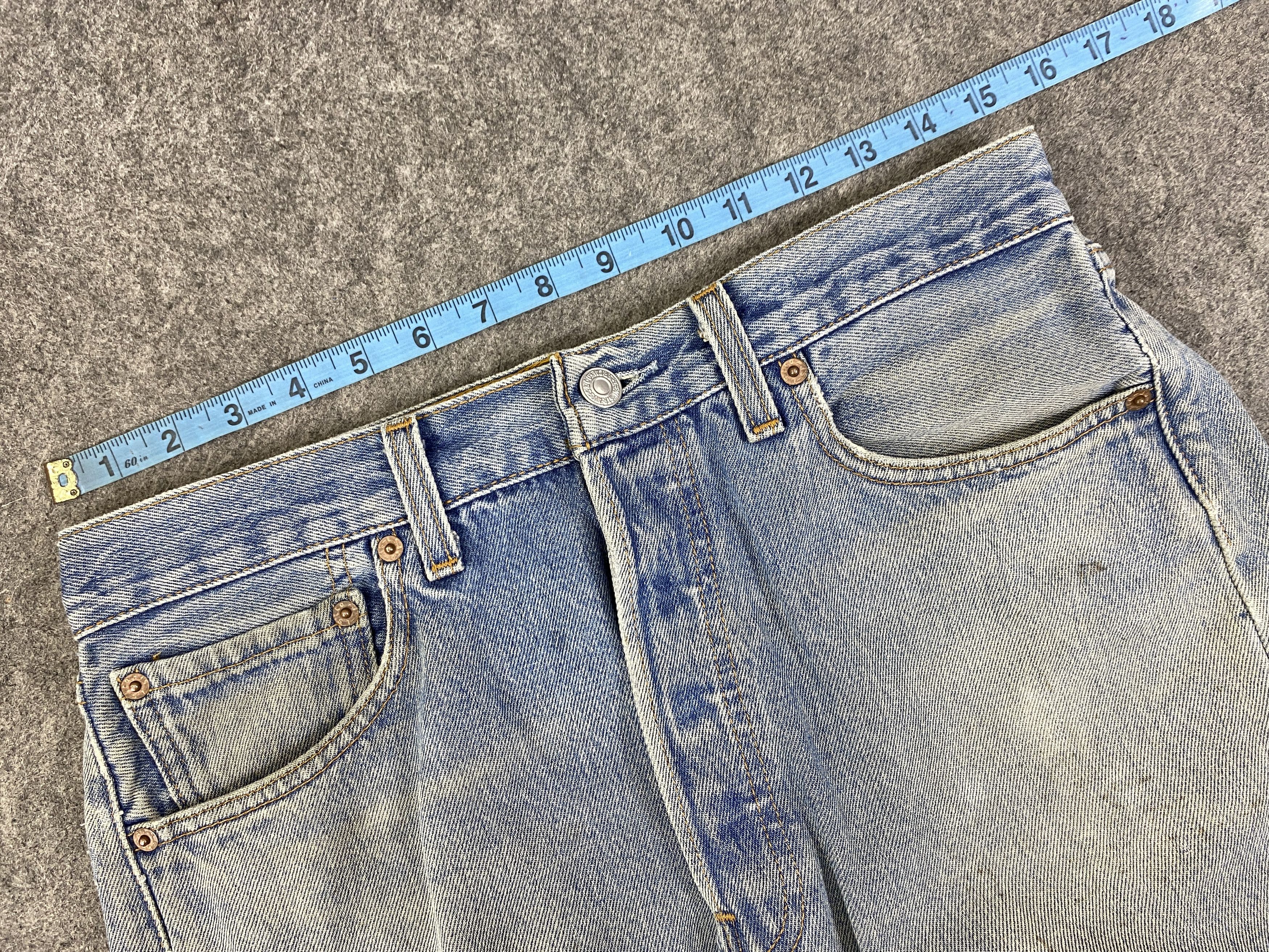 Japanese Brand Faded Blue Vintage Levis 501 USA Jeans 31x32 - JN3185 Size US 31 - 5 Thumbnail