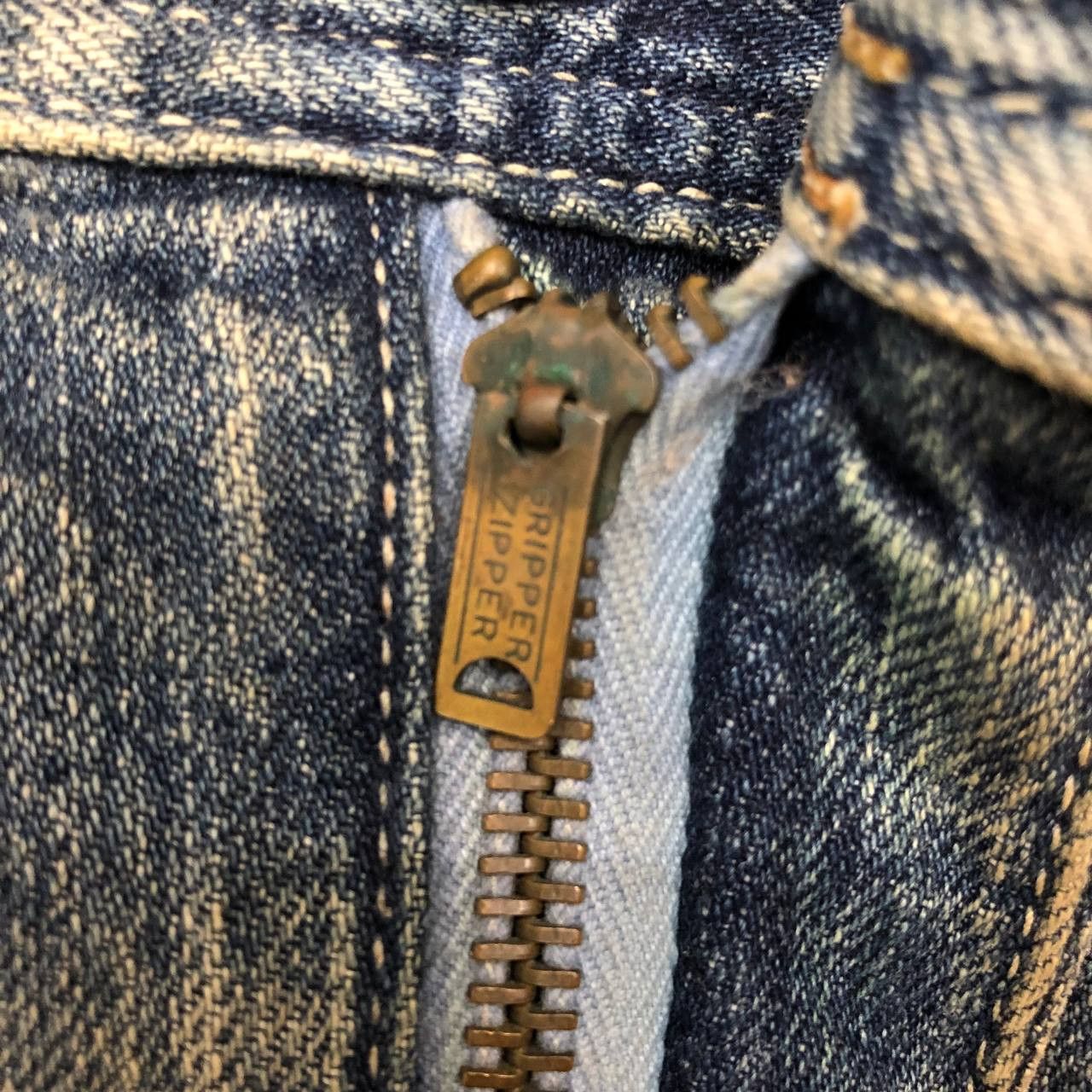 Lee P49 VTG UNION MADE X LEE DISTRESSED WORWEAR DENIM Size US 34 / EU 50 - 9 Thumbnail