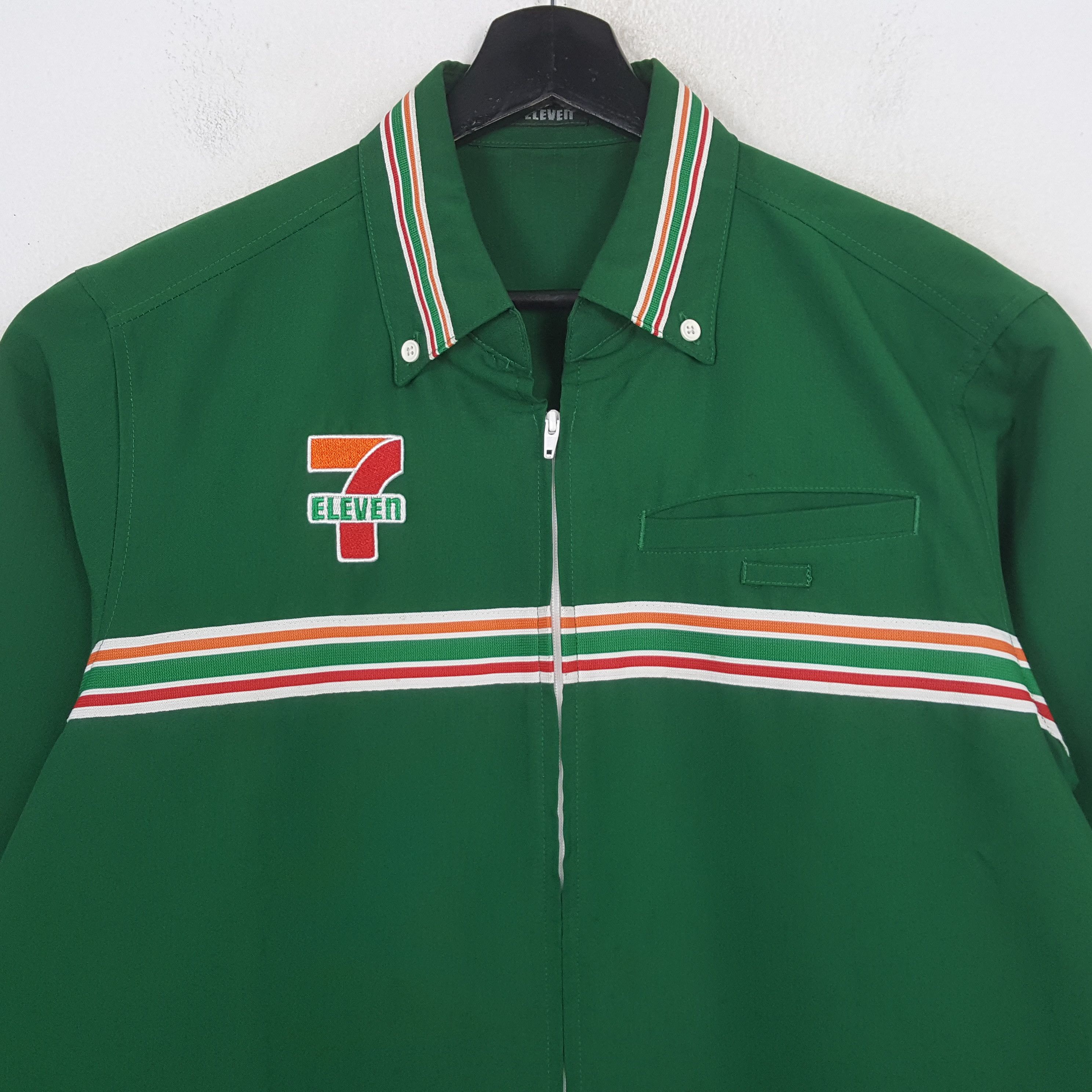 Vintage 7 Eleven Uniform Workwear Jacket C299N53 Size US M / EU 48-50 / 2 - 4 Thumbnail